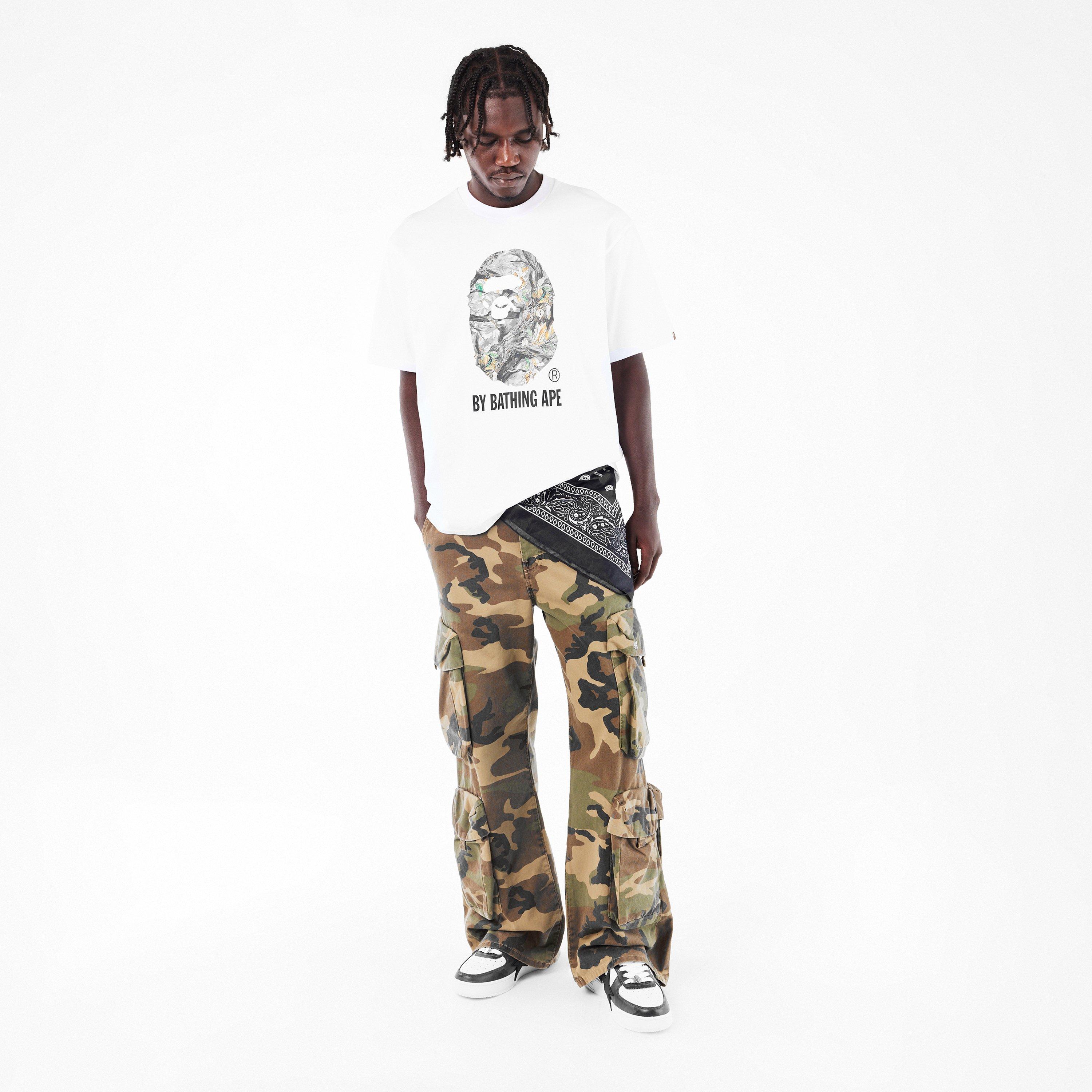 White Black - A Bathing Ape - Men's Sta Low-Top Trainers - 6