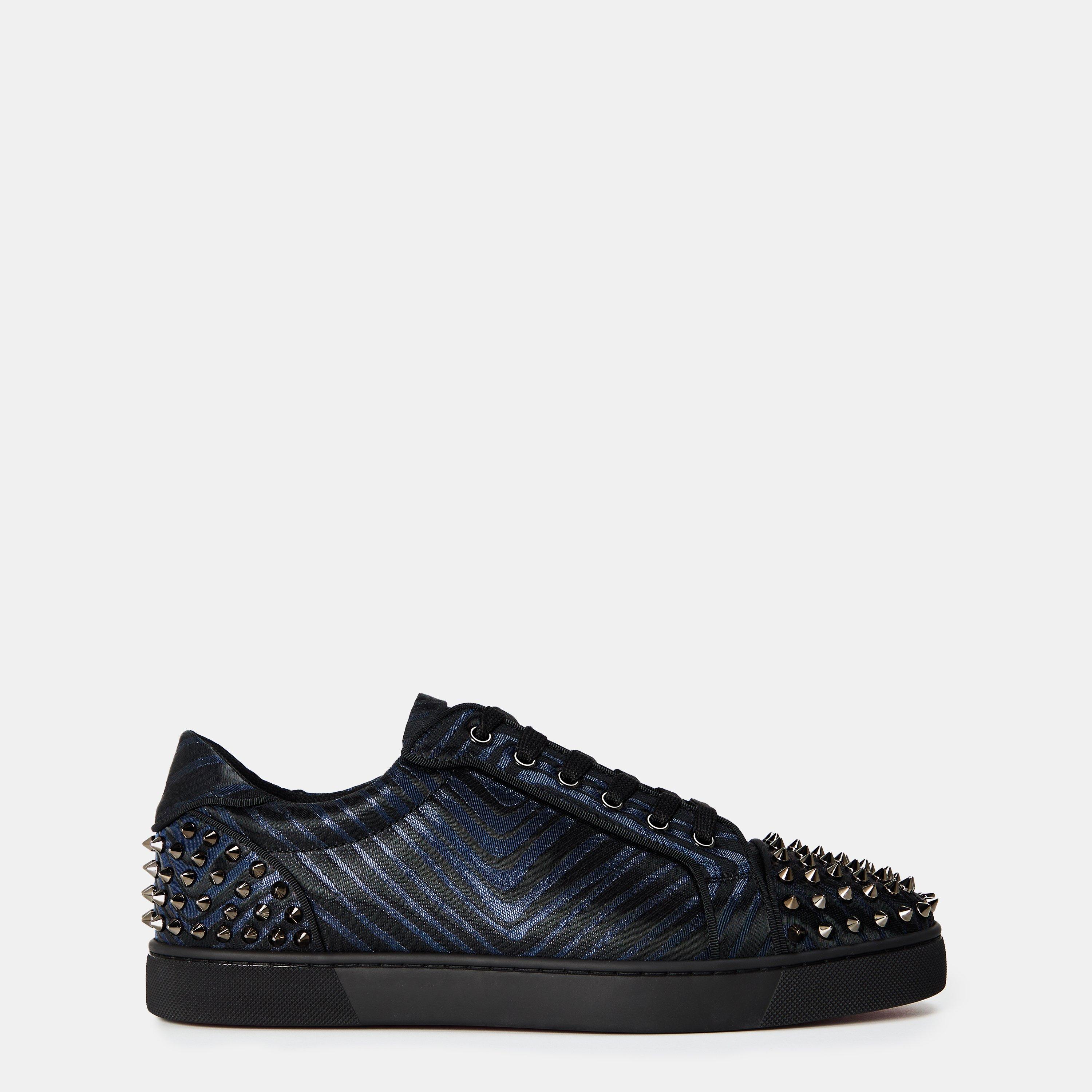 Black Navy - Christian Louboutin - Men's Low-Top Trainers - 1