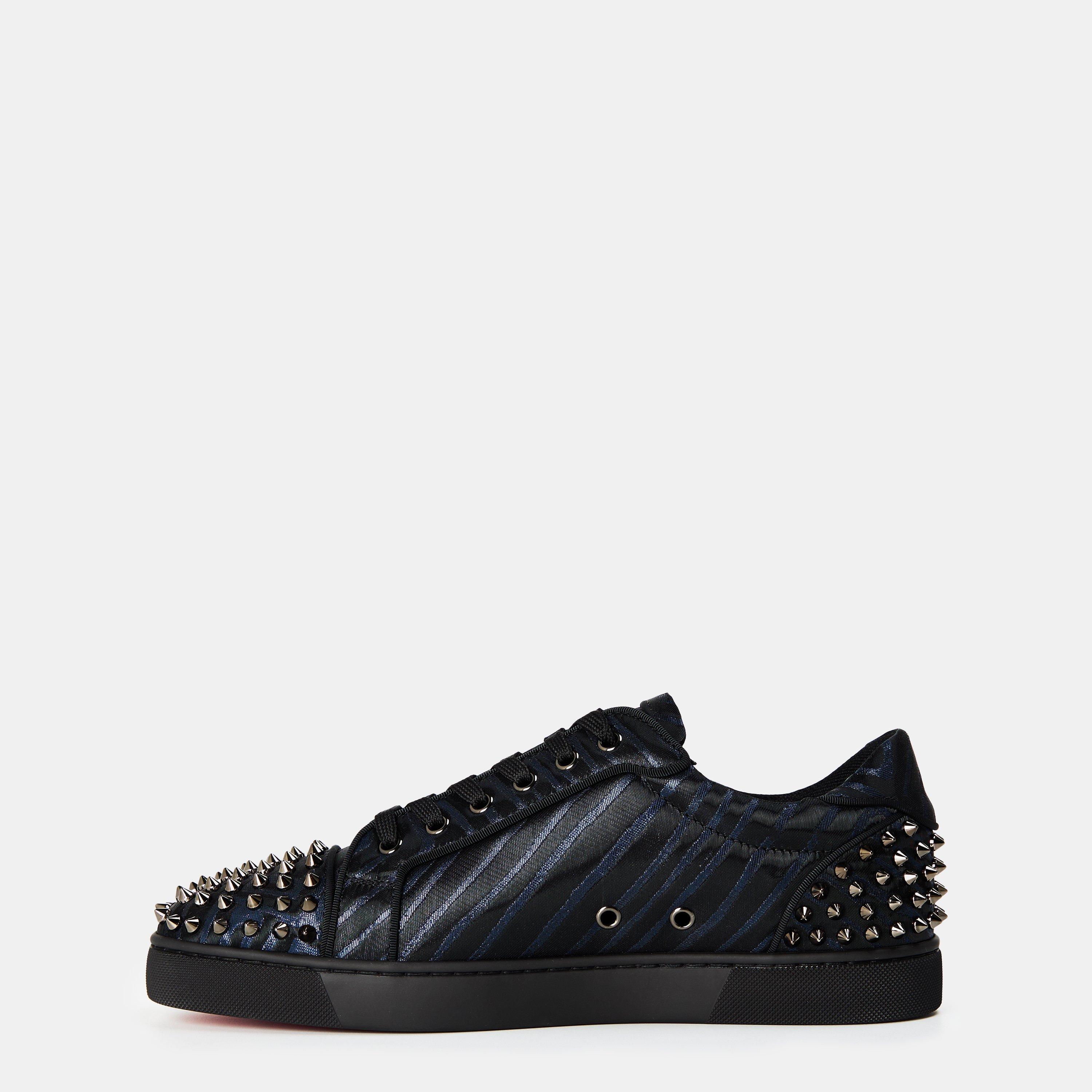 Black Navy - Christian Louboutin - Men's Low Trainers - 2