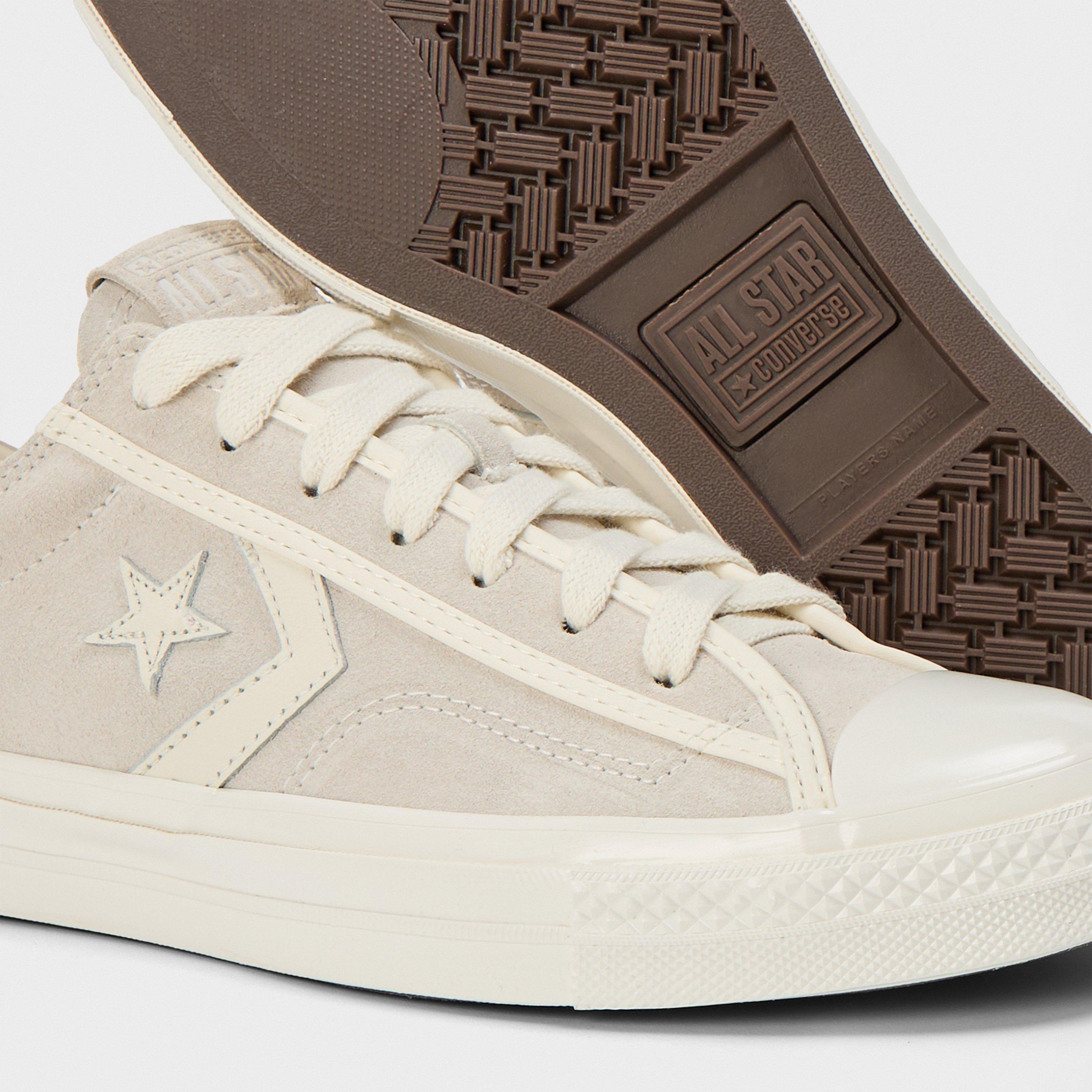 Egret/VintagWht - Converse - Men's Suede Low-Top Trainers - 3