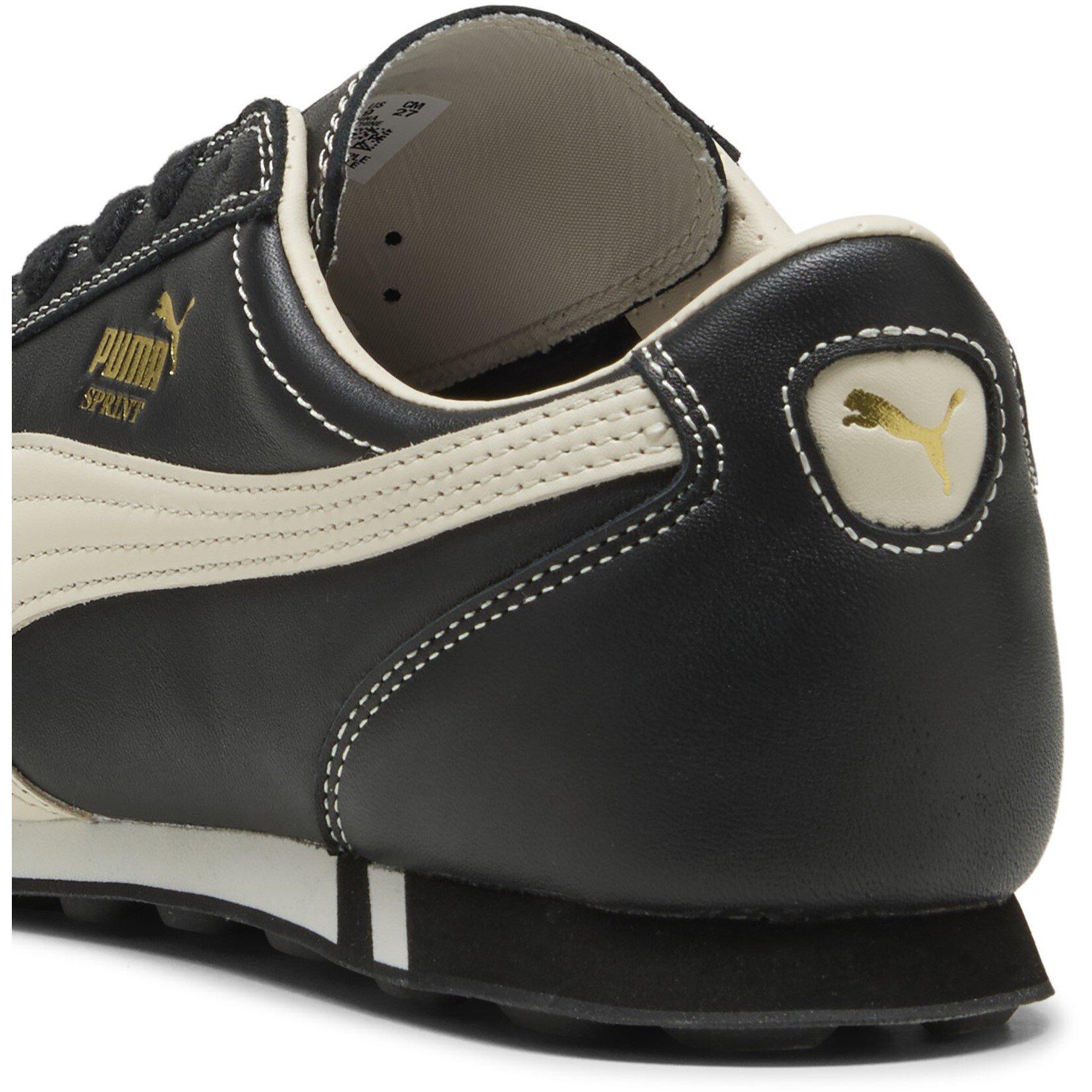 Black/White - Puma - Men's Sprint Low-Top Trainers - 6