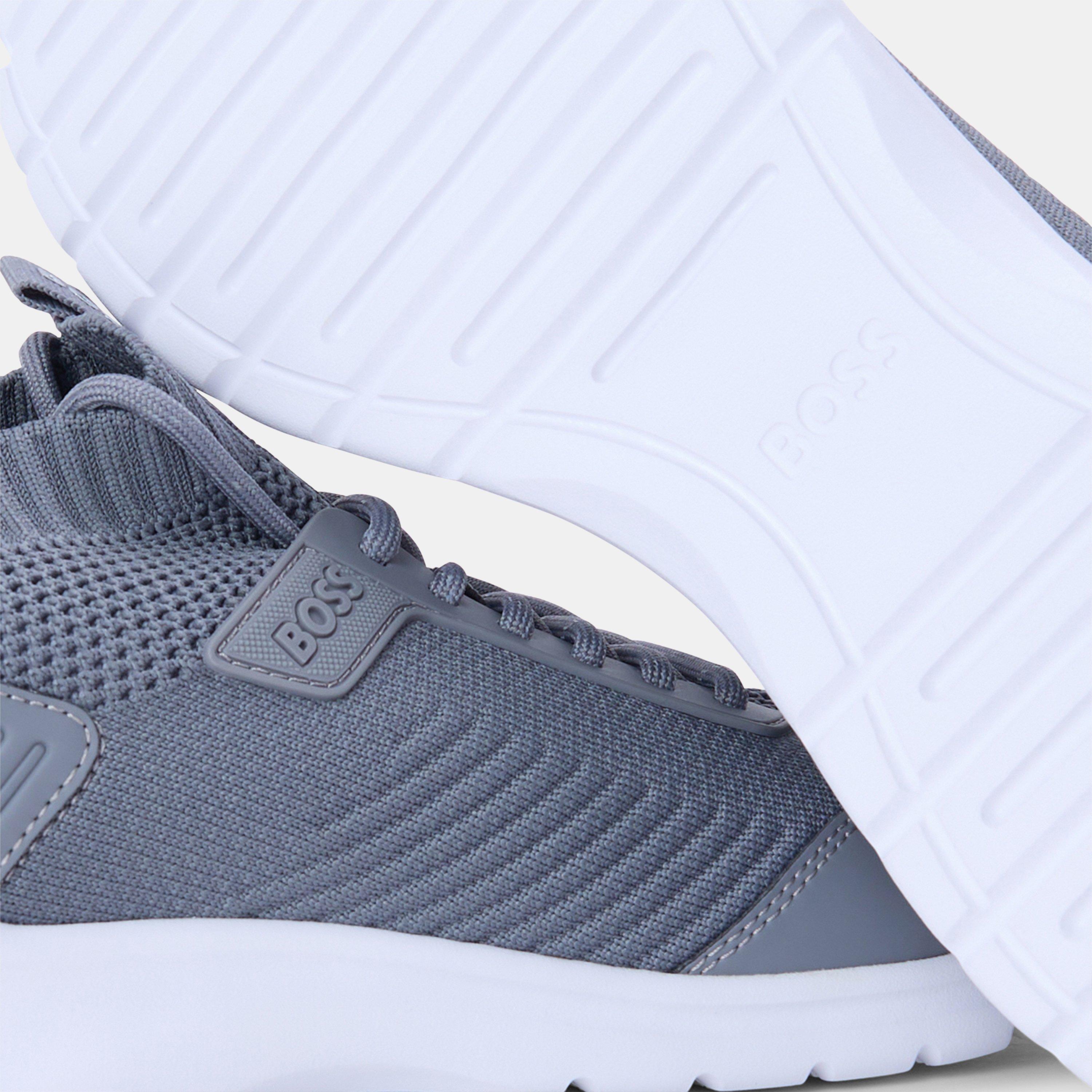 Svijetlo/Sivo - Boss - Men's Everyday Comfortable Sneakers - 3