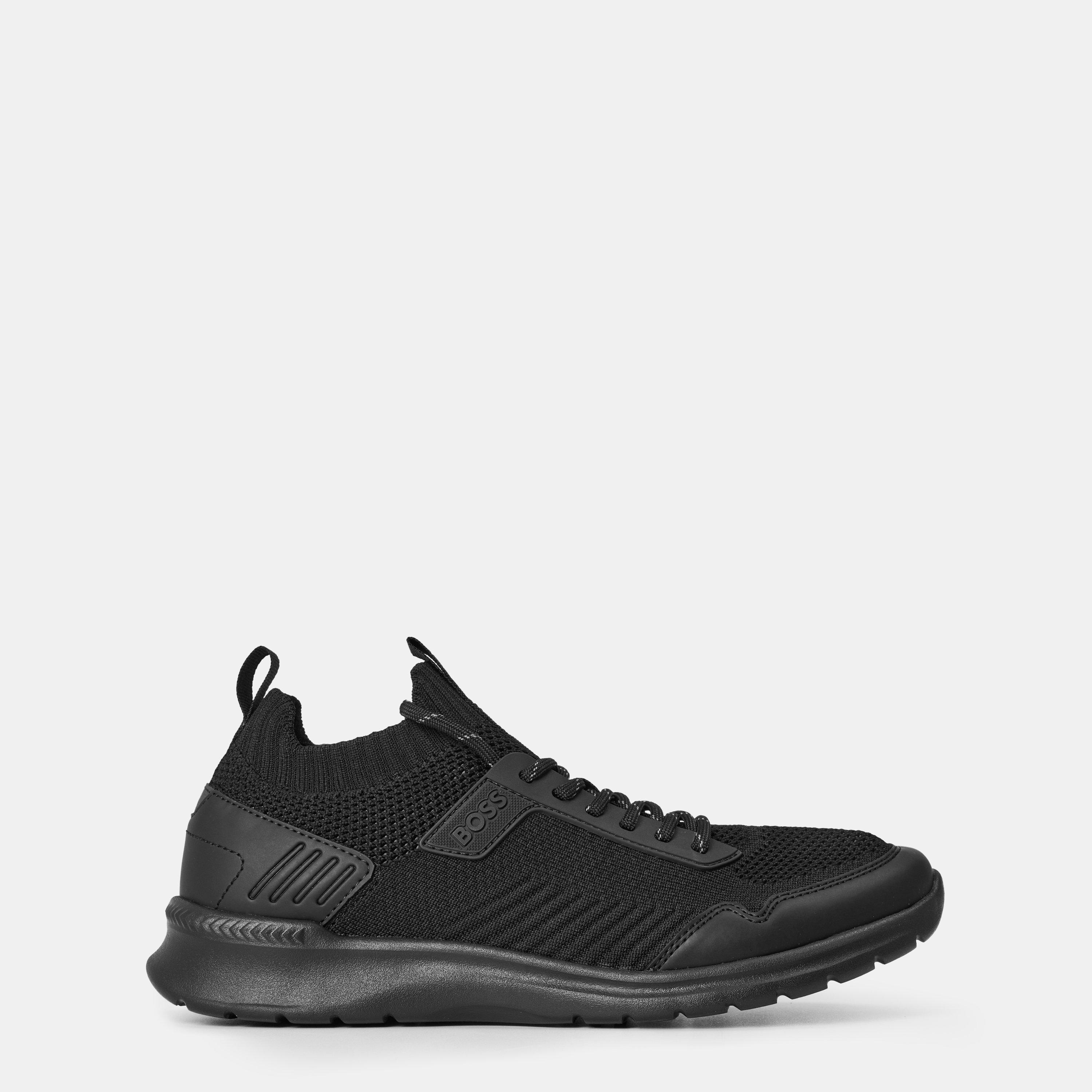 Black - Boss - Men's Everyday Comfortable Sneakers - 1