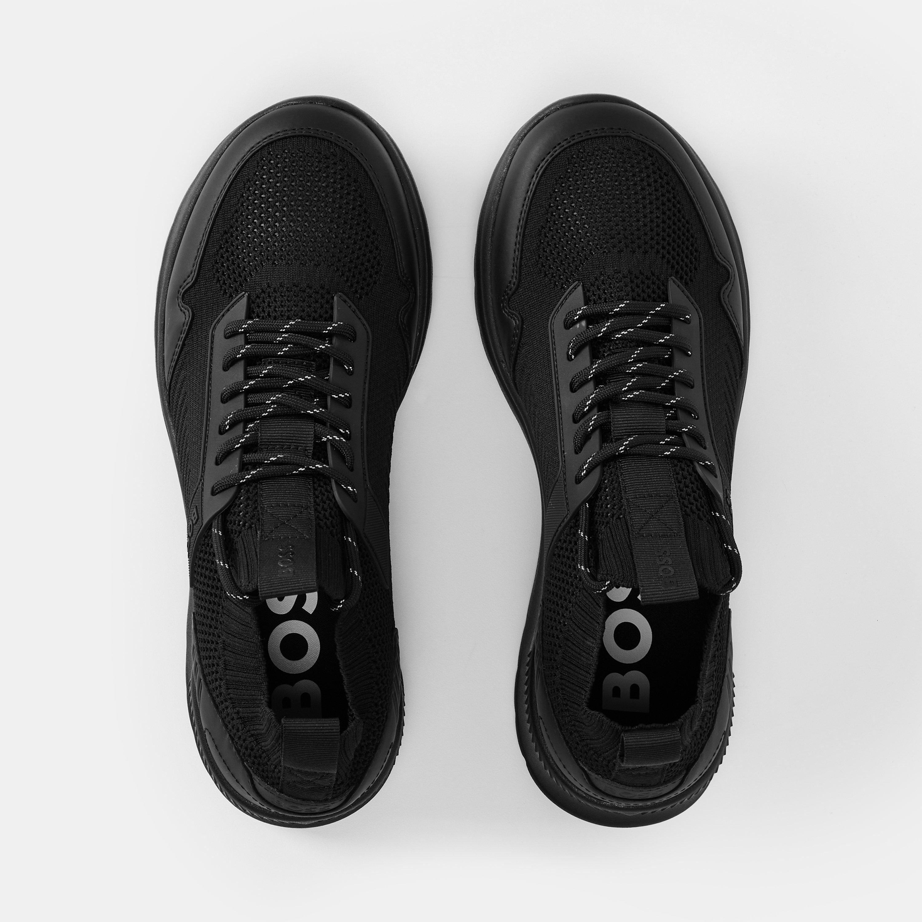 Black - Boss - Everyday Comfortable Sneakers - 4