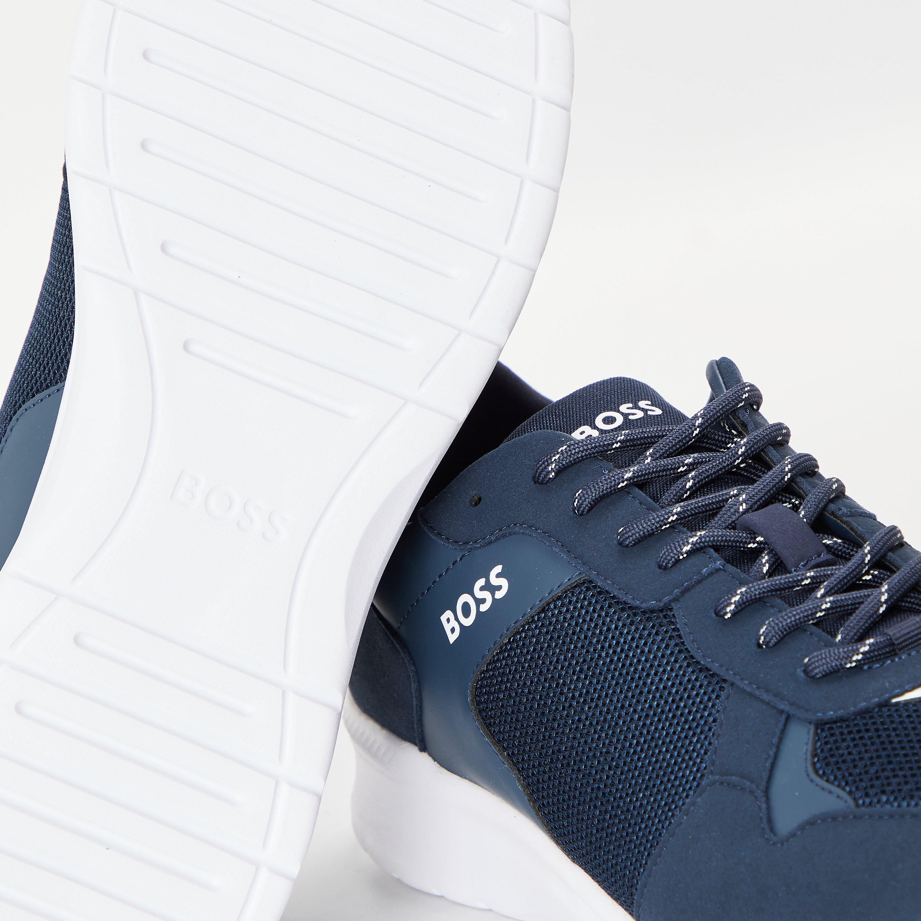 Dark Blue - Boss - Men's Extreme Run Trainers, Comfort and Durability - 3