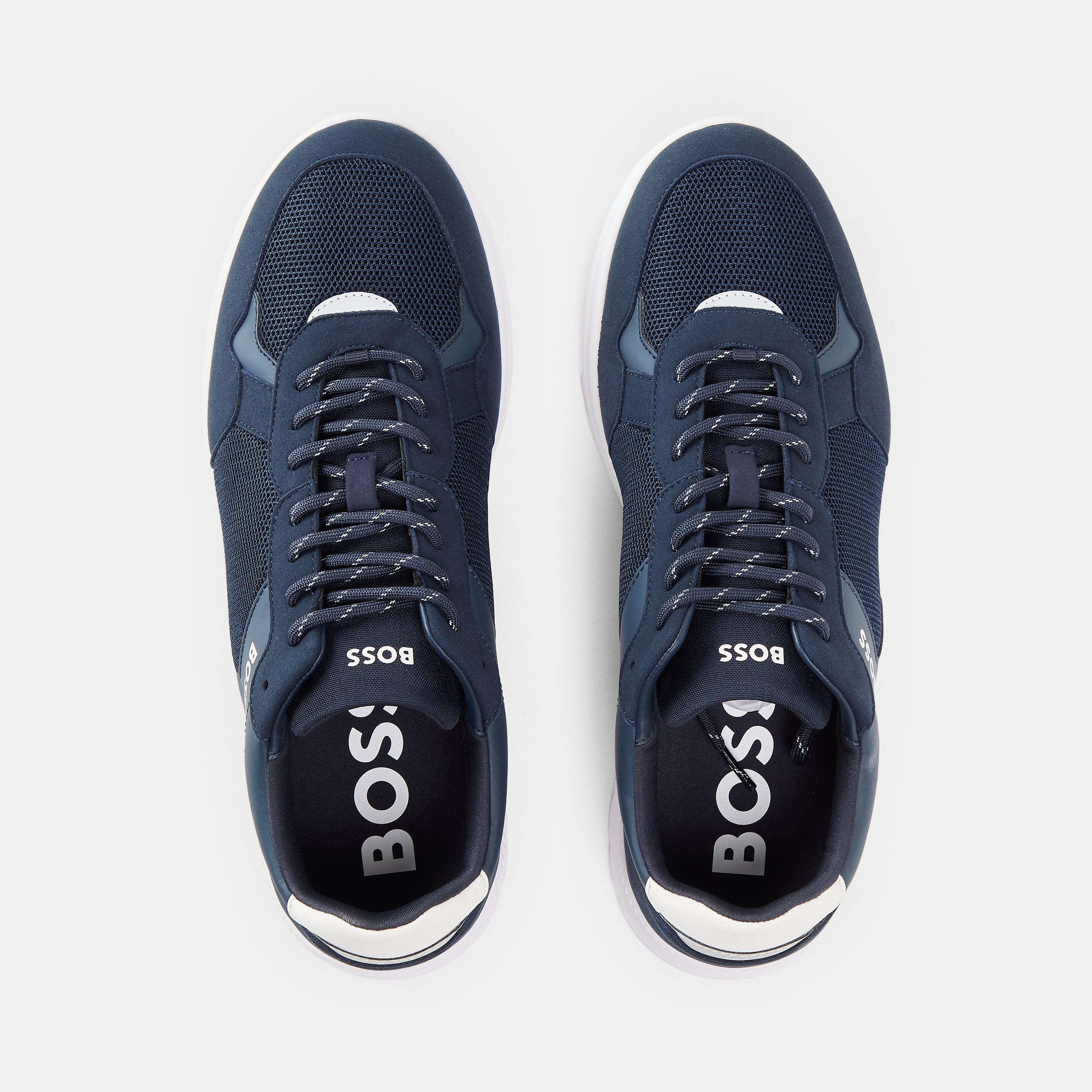 Dark Blue - Boss - Men's Extreme Run Trainers, Comfort and Durability - 4