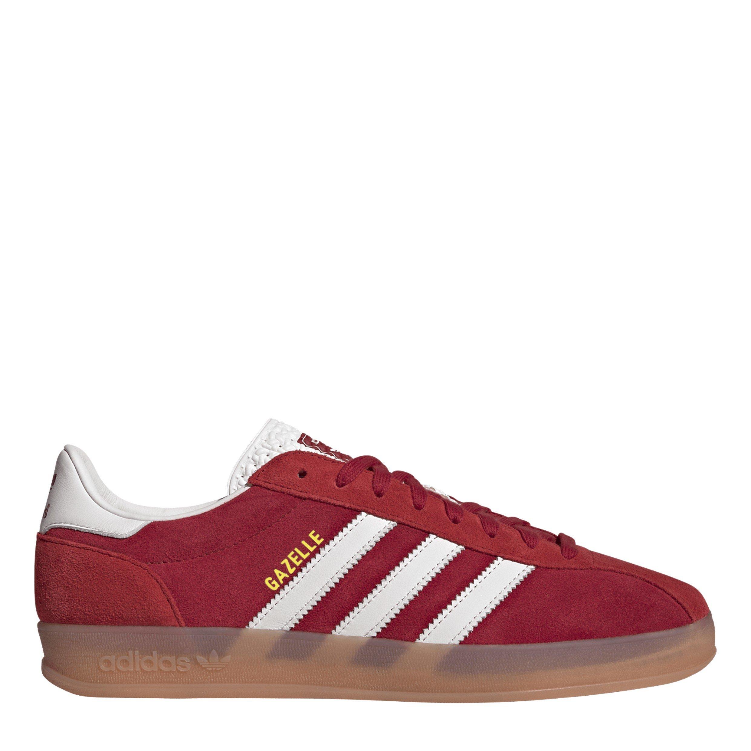 adidas Originals Men's Gazelle Indoor Pro Low-Top Trainers - Team Vic Red - Size 9.5 (44)