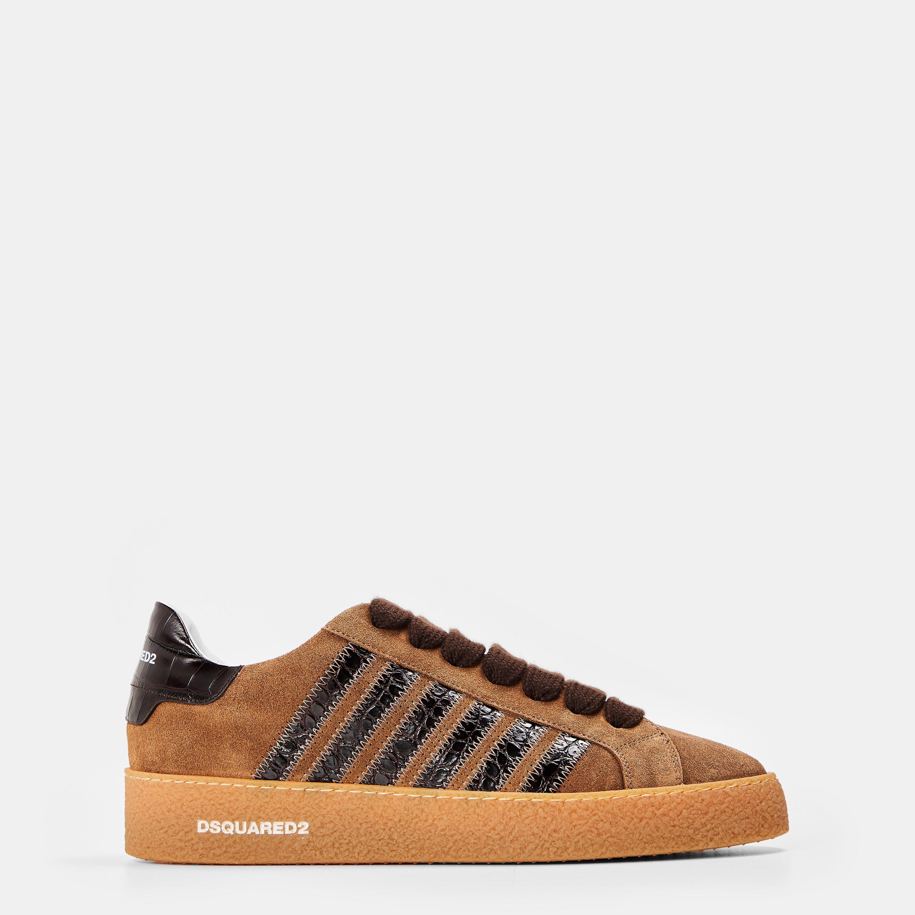Dsquared2 Men's Low-Top Trainers - Black Gold - 11 (45)