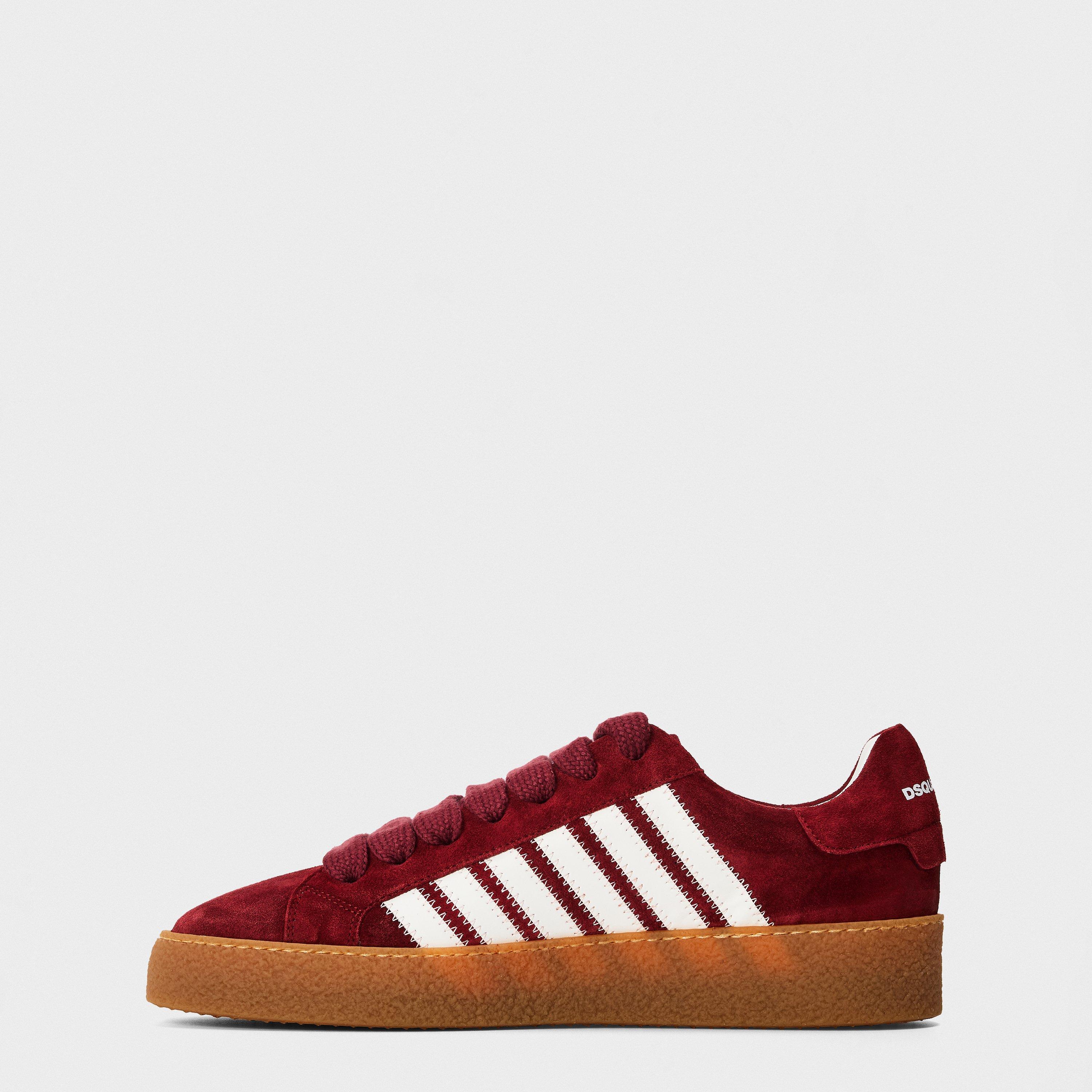 Red White - DSquared2 - Men's Low-Top Trainers - 2