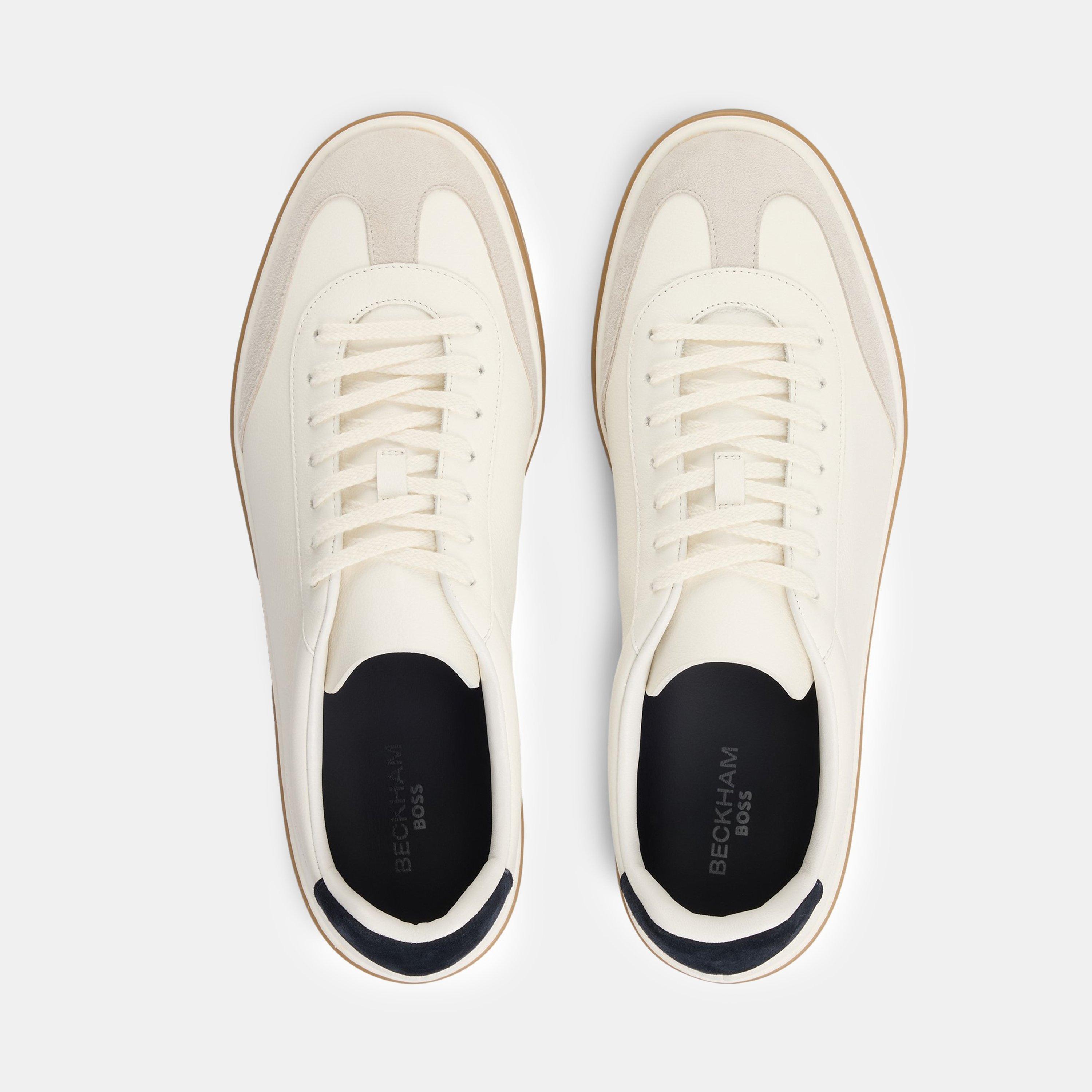 Open White 120 - Boss - Men's Double Breasted Zarek Tenn Trainers, Co-designed with David Beckham - 10