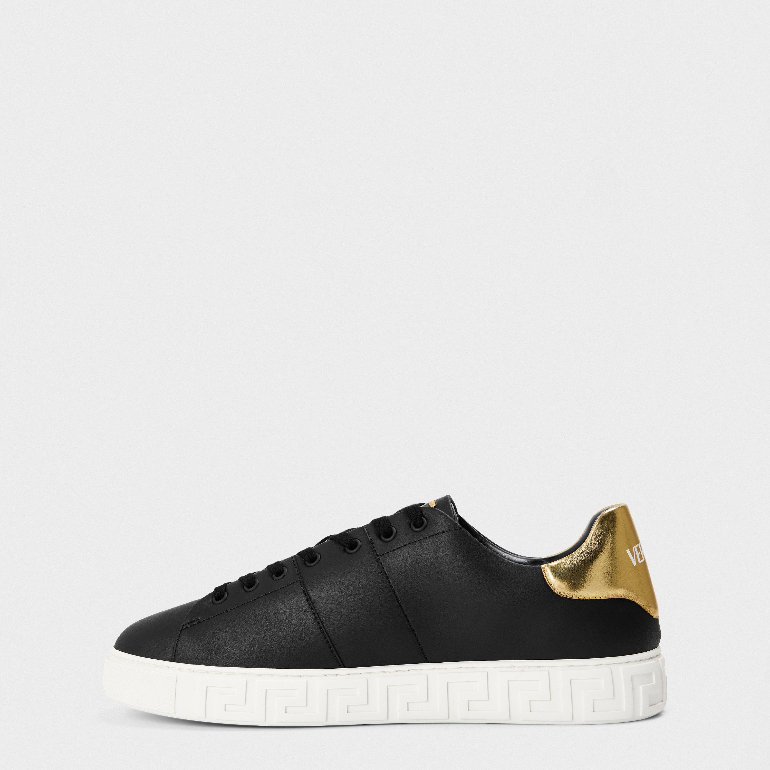 Black - Versace - Men's Low Trainers - 2