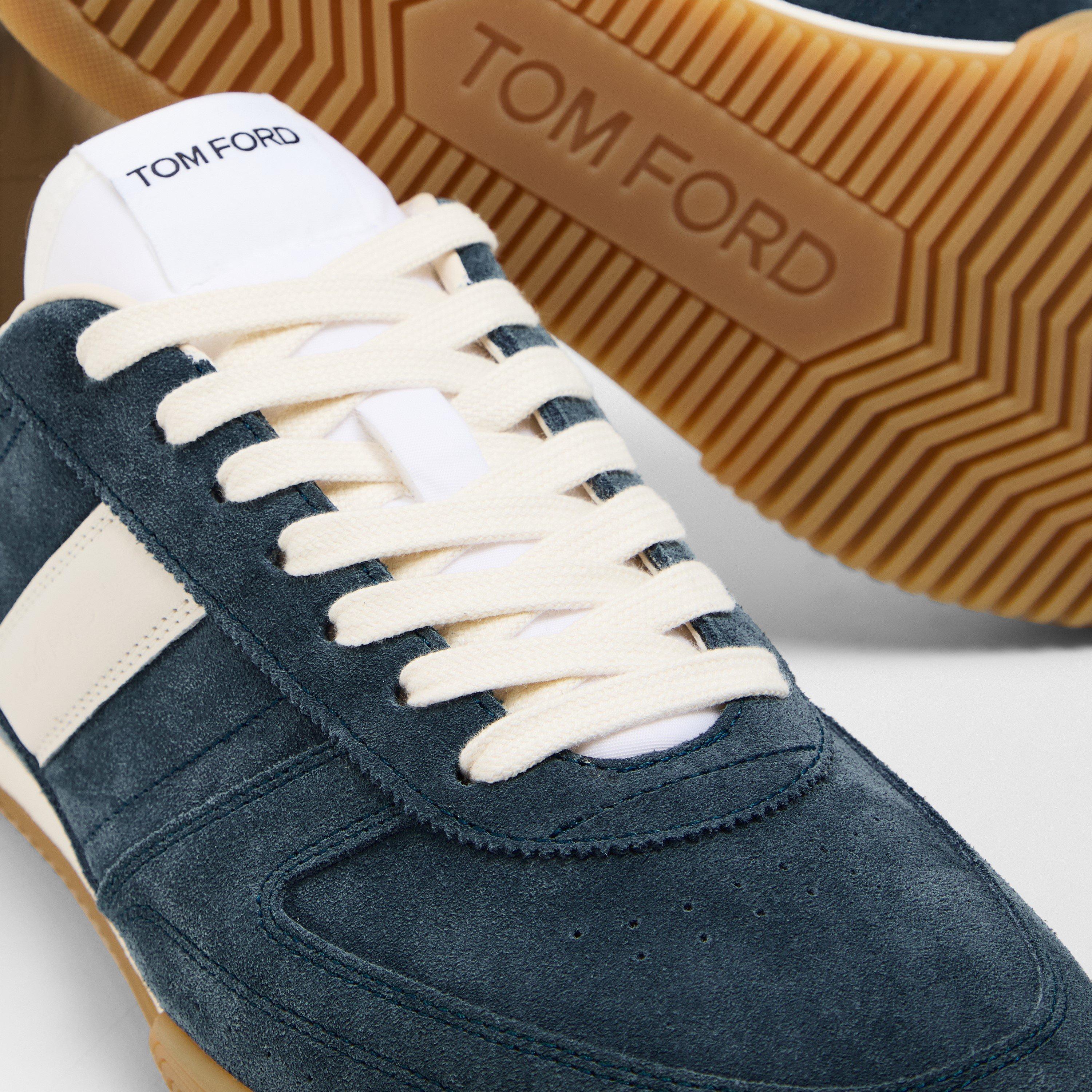 Orion Blue - Tom Ford - Terence Suede Sneakers - 4