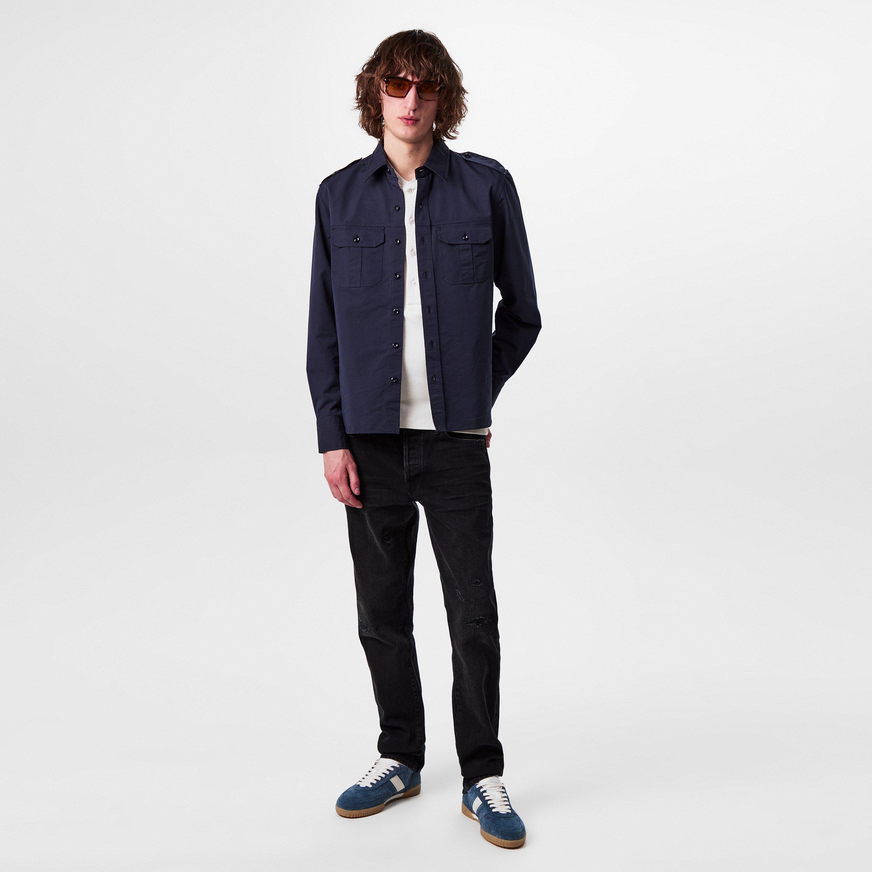 Orion Blue - Tom Ford - Terence Suede Sneakers - 6
