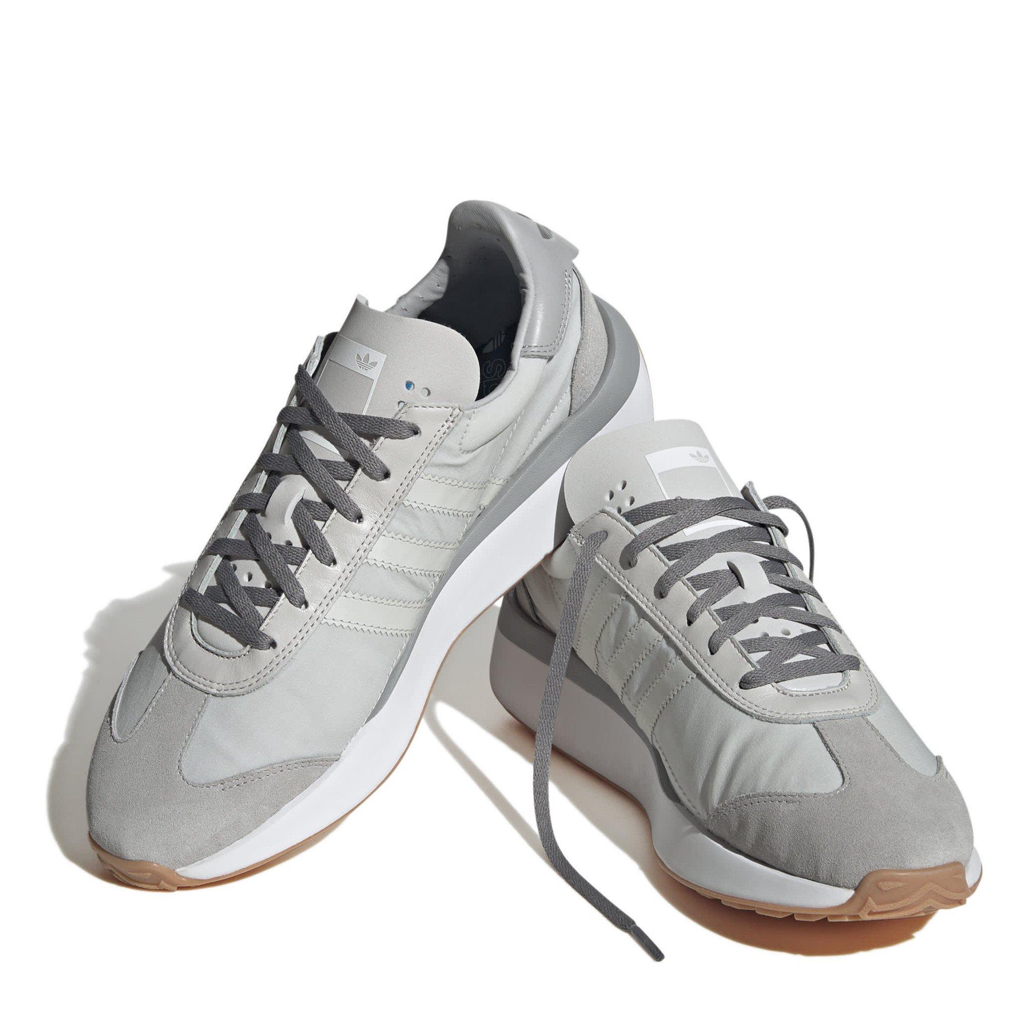 Grey - adidas Originals - Country Low-Top Trainers - 3