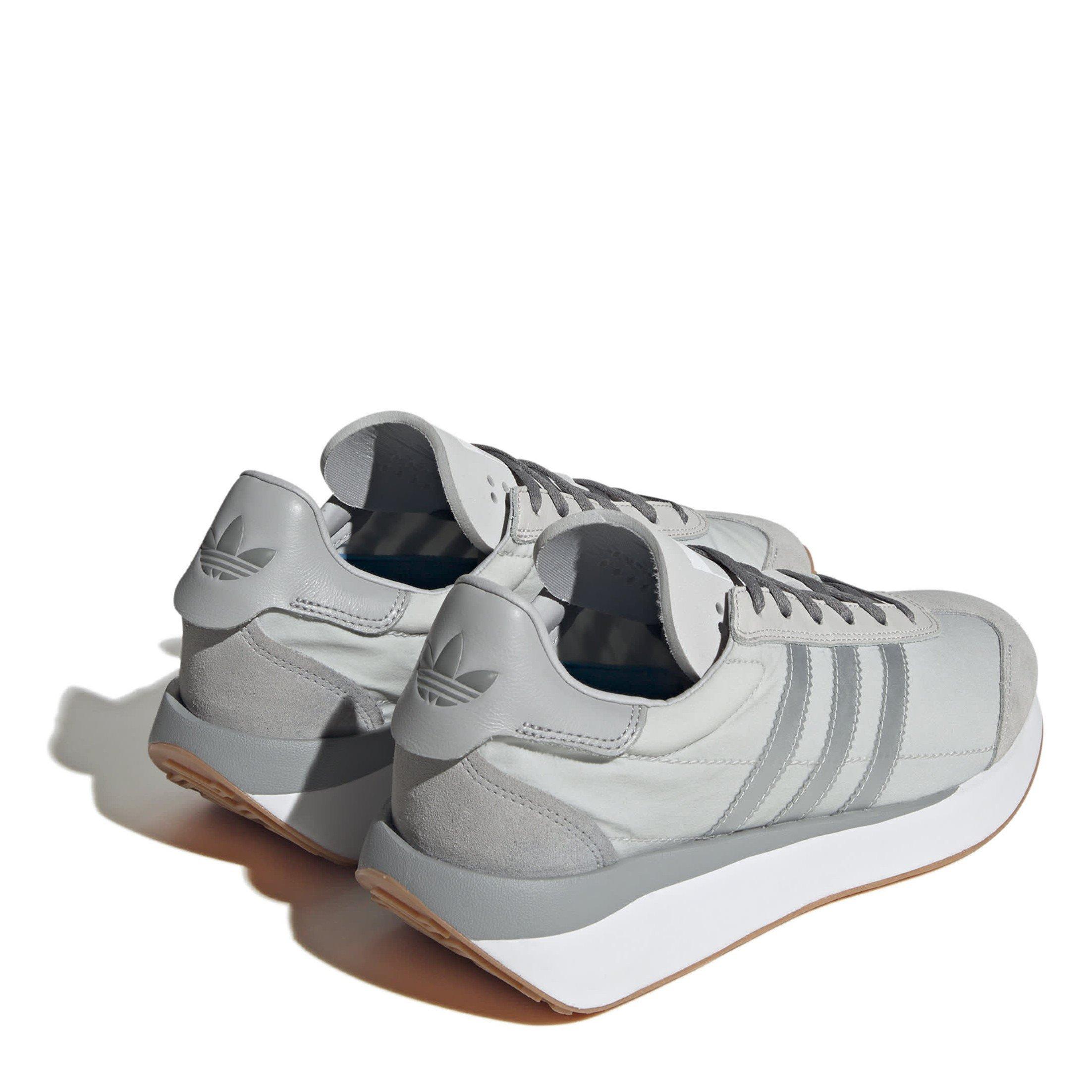 Grey - adidas Originals - Country Low-Top Trainers - 4