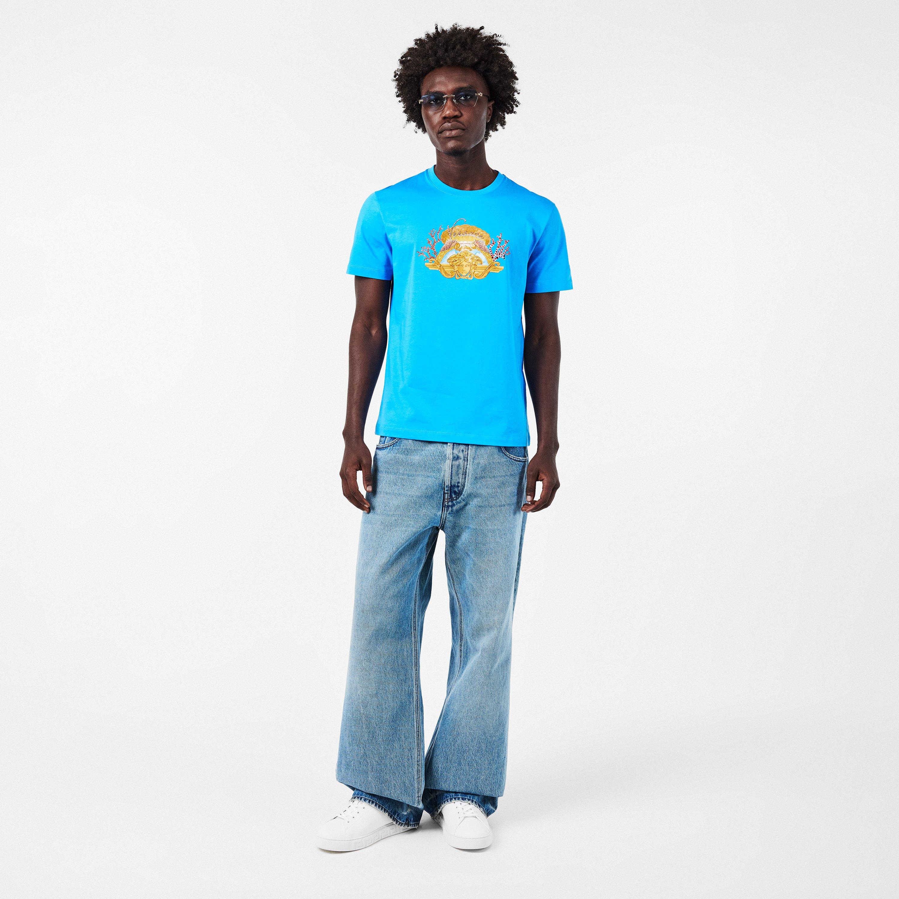 White - Versace - Men's Low Trainers - 6