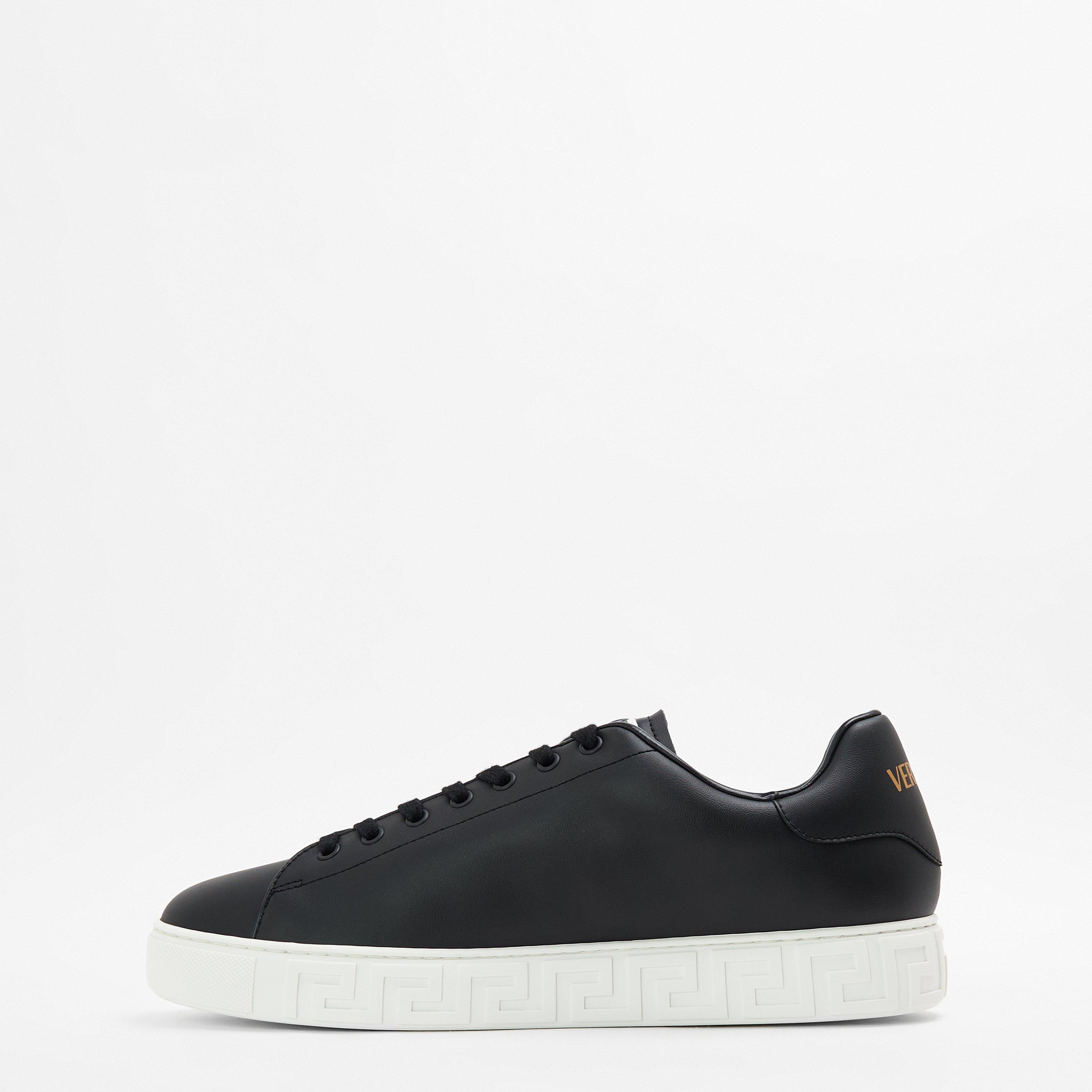Black - Versace - Men's Low Trainers - 2
