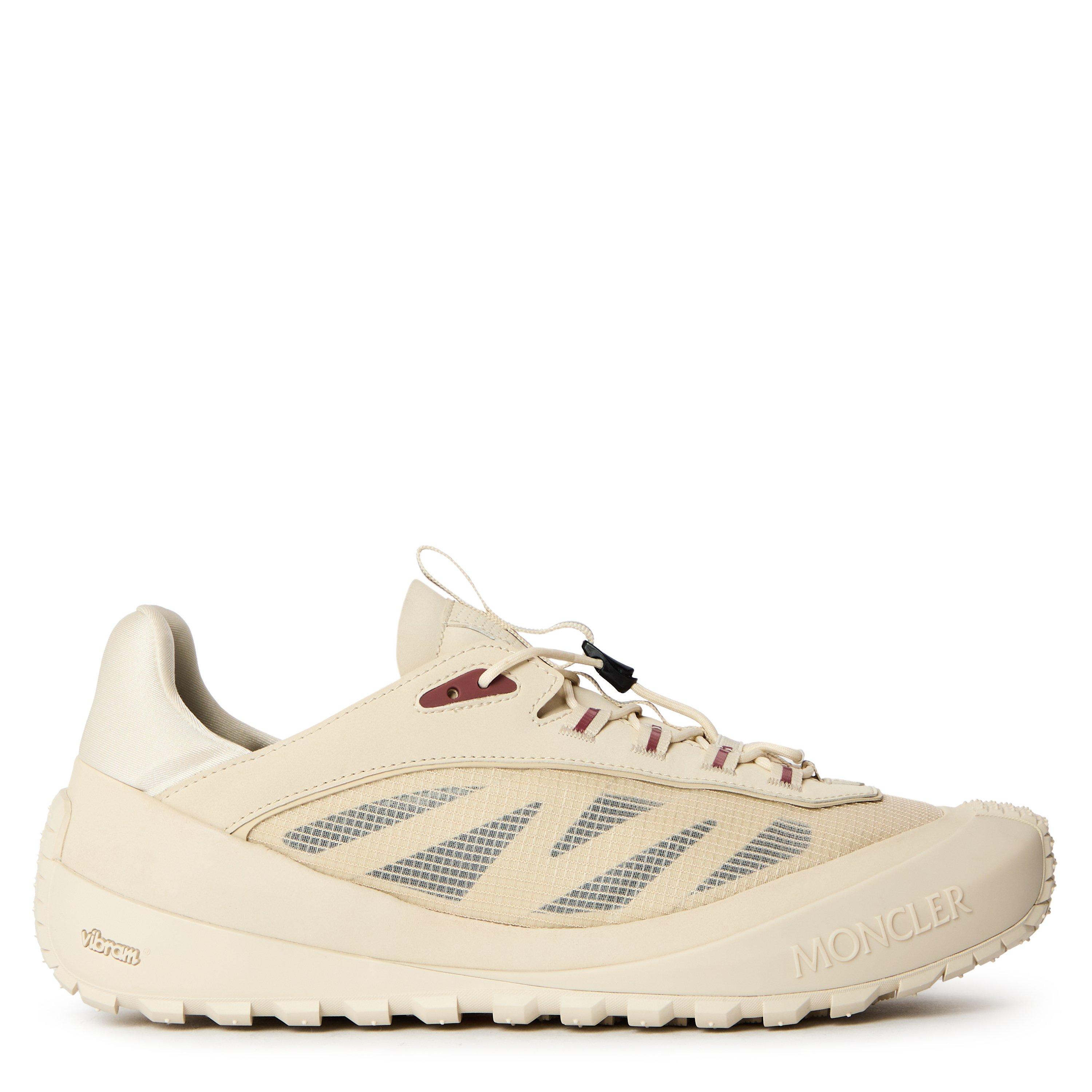 Moncler Men's Low-Top Trainers - Beige 201 - Size 10 (44)