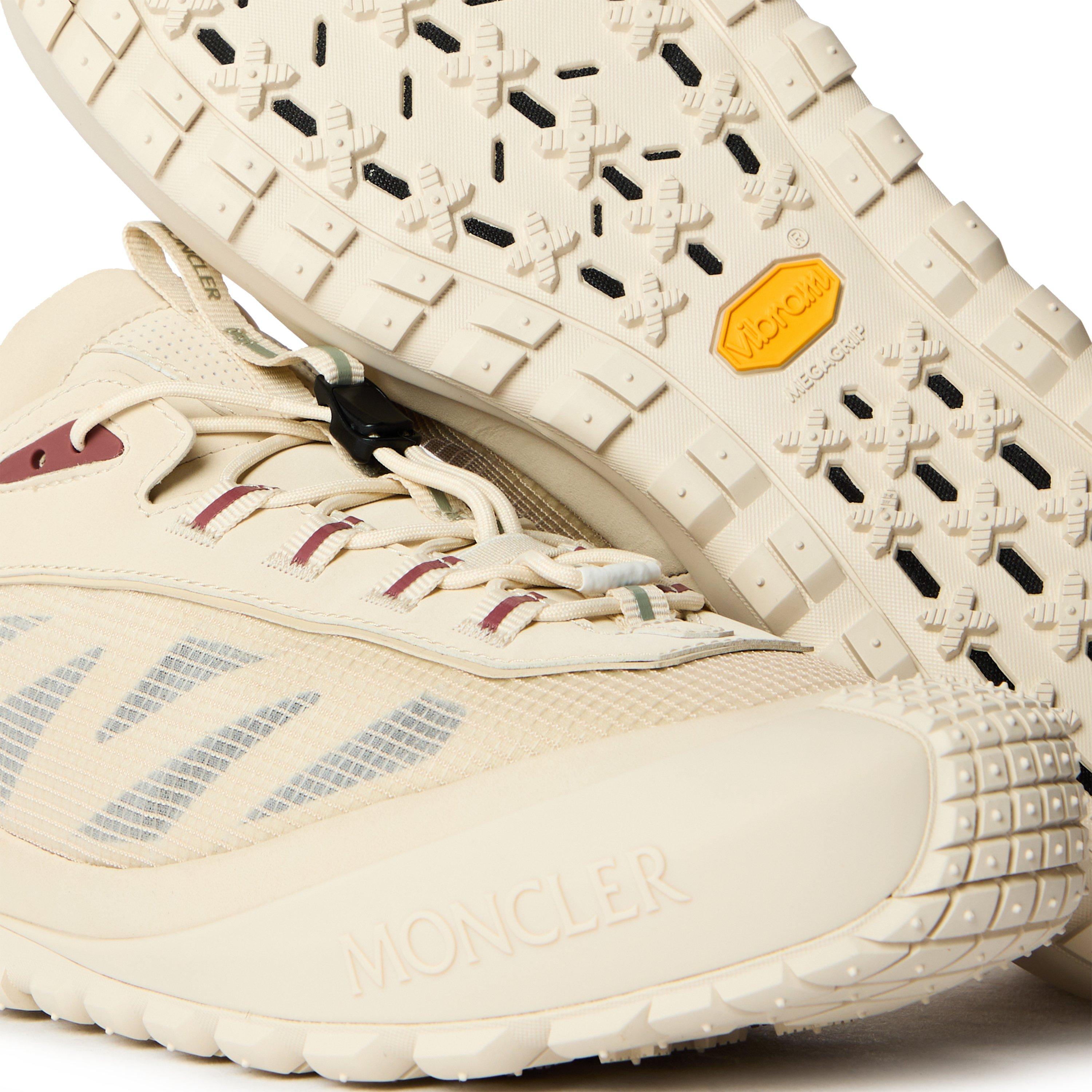 Beige 201 - Moncler - Men's Low-Top Trainers - 3