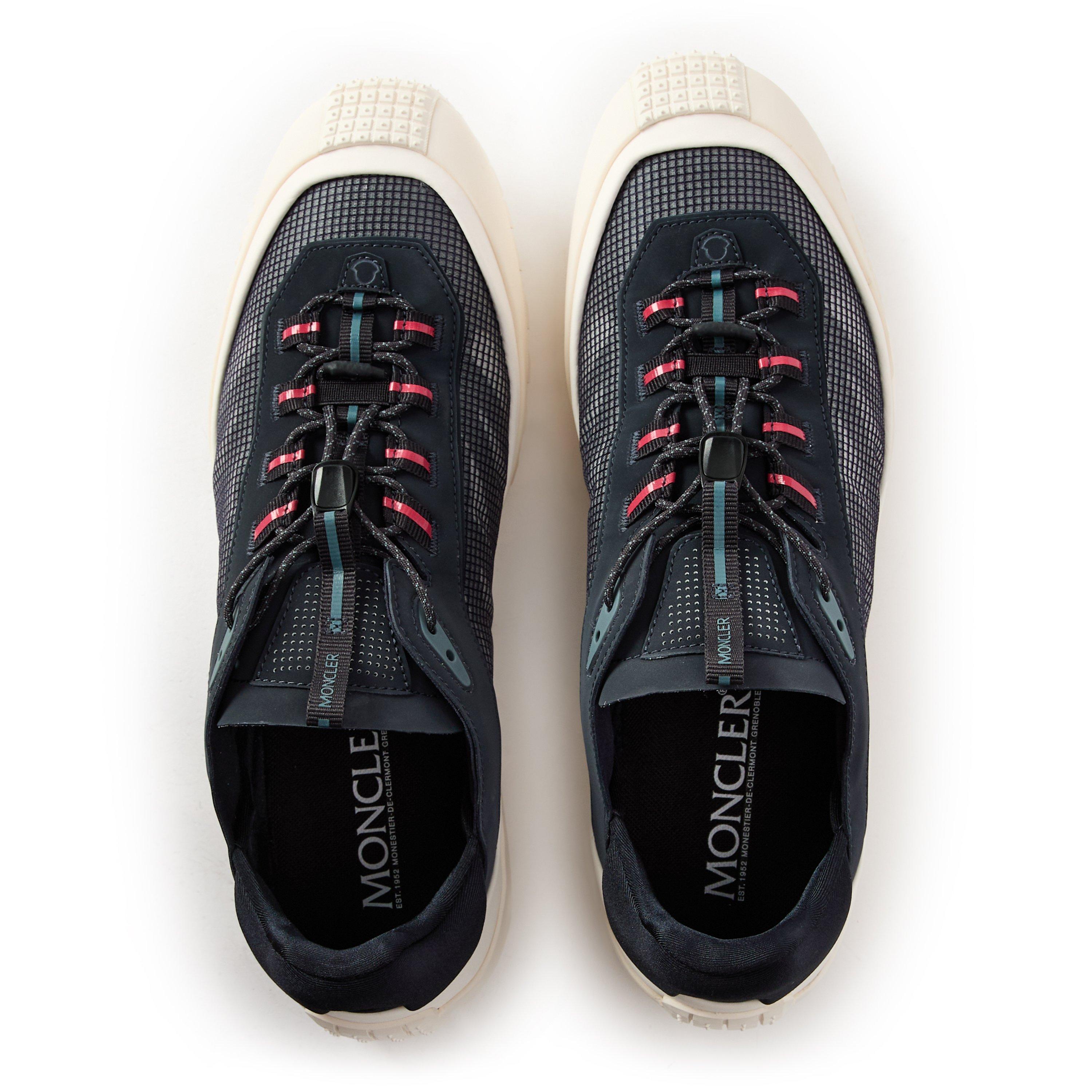 Navy P70 - Moncler - Men's Low-Top Trainers - 4