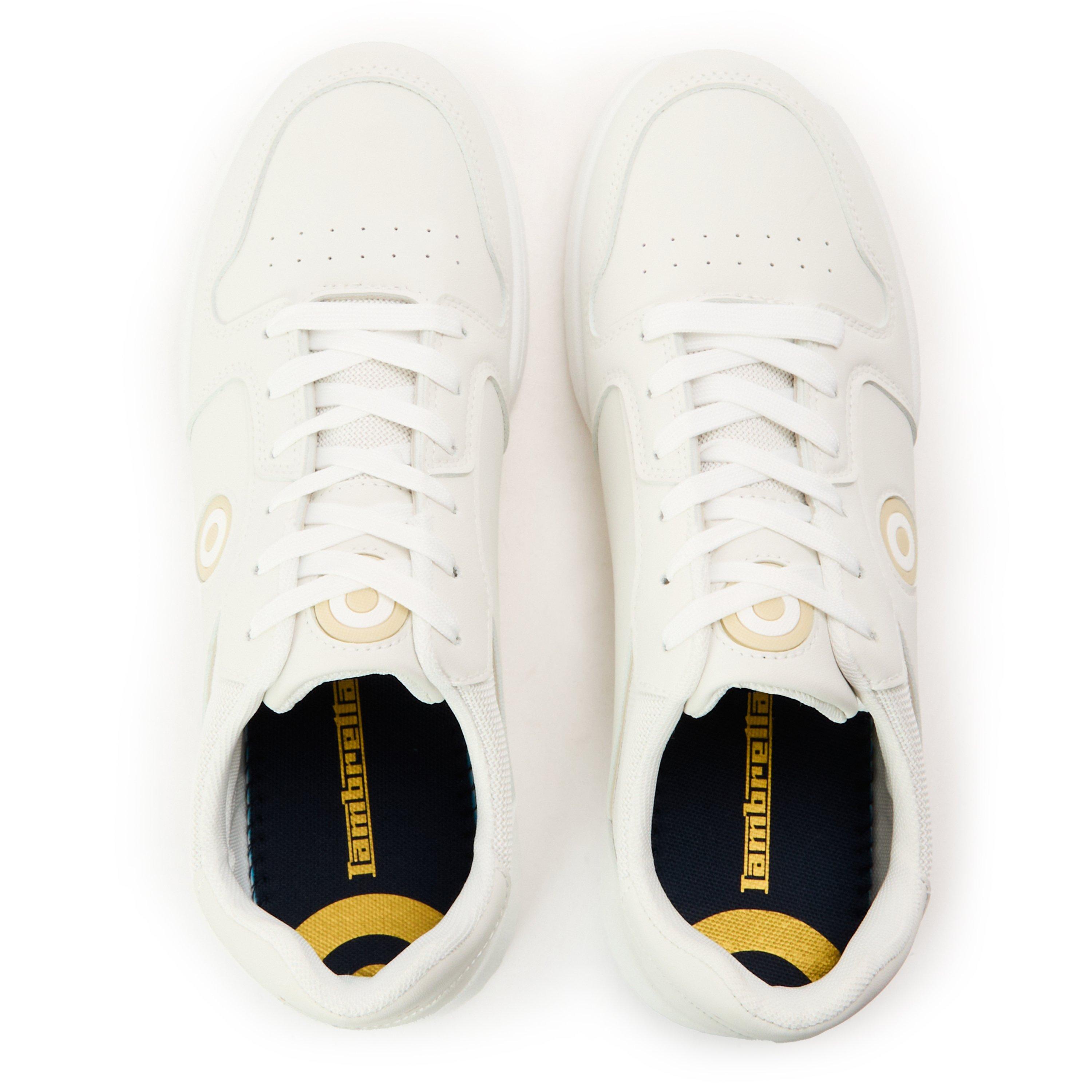 Wit - Lambretta - Men's Reset Low-Top Trainers - 4