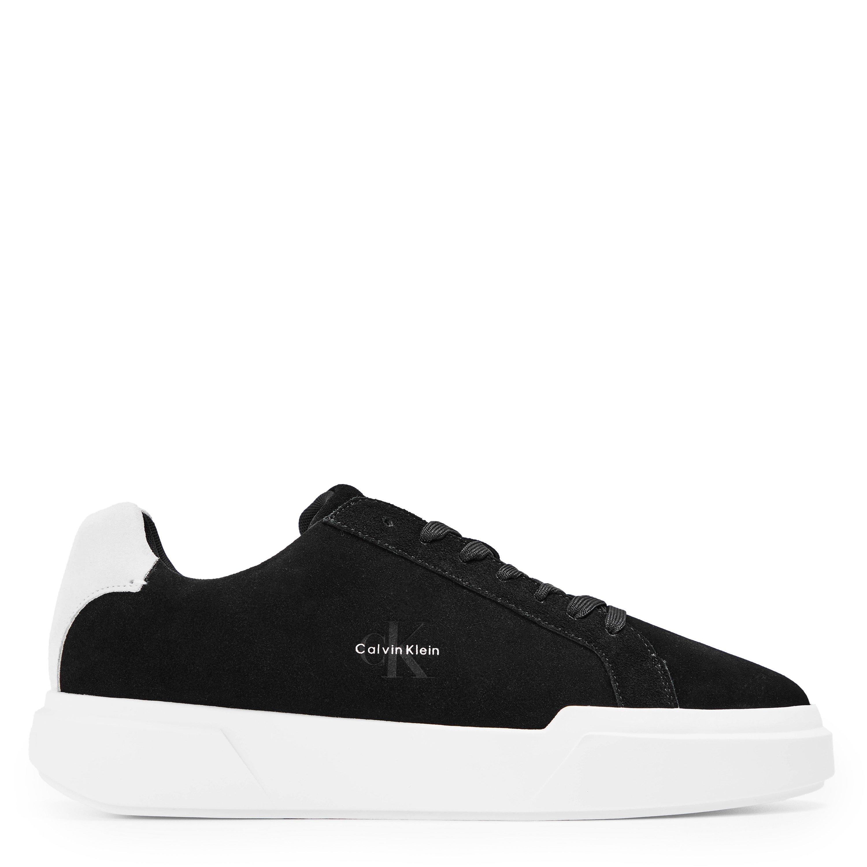 Calvin Klein Men's Chunky Cup Low-Top Trainers - Black/White - Size 11 (46)