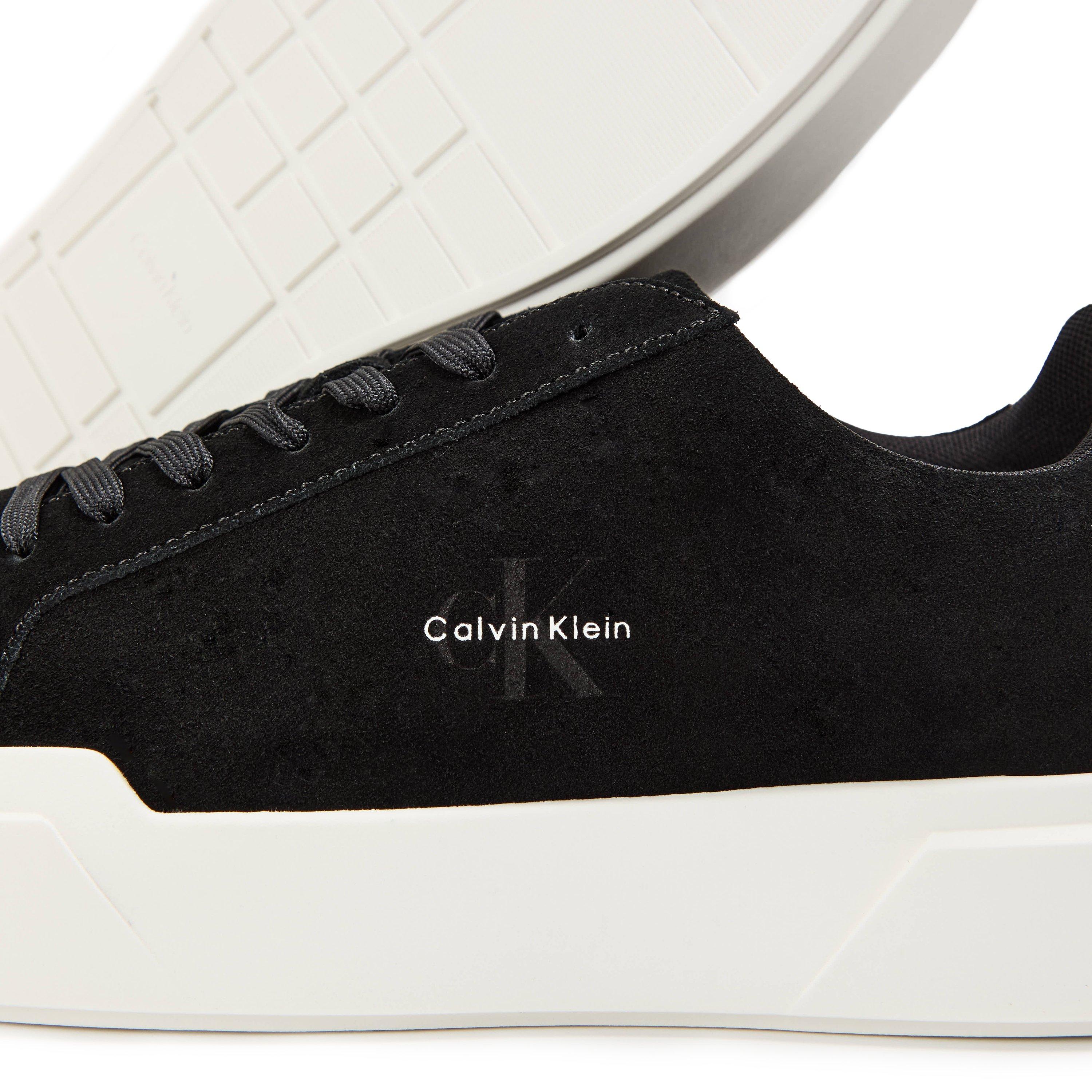 Black/White - Calvin Klein - Men's Chunky Cup Low-Top Trainers - 3