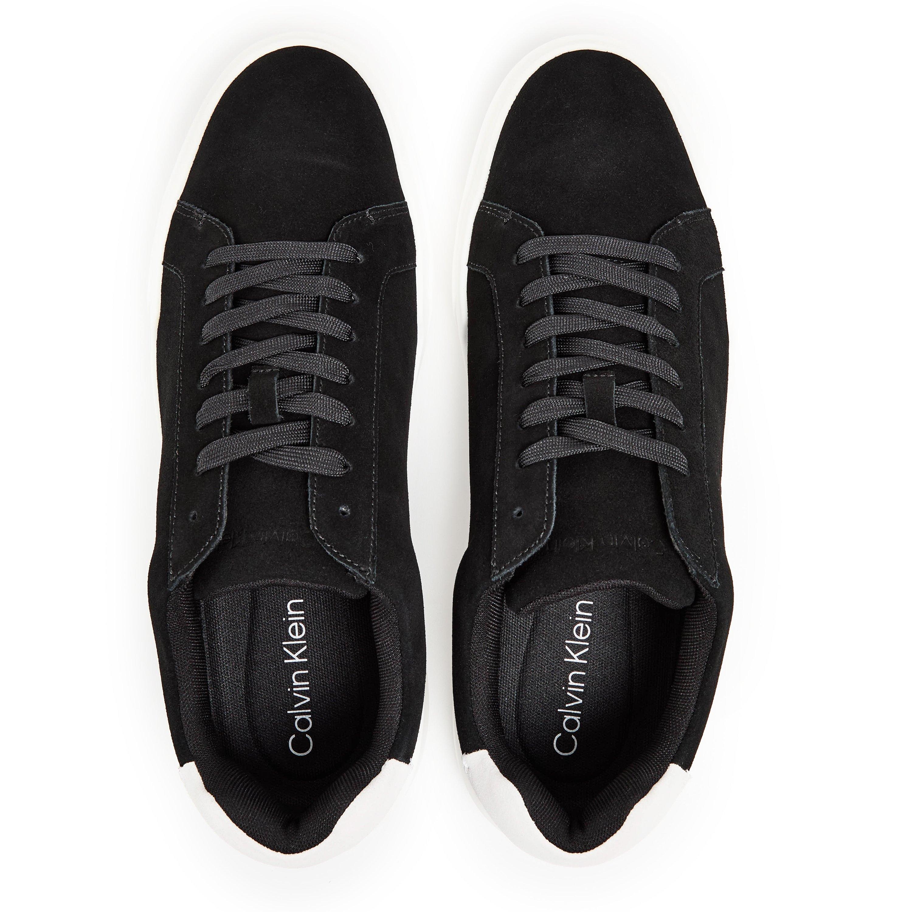 Black/White - Calvin Klein - Men's Chunky Cup Low-Top Trainers - 4