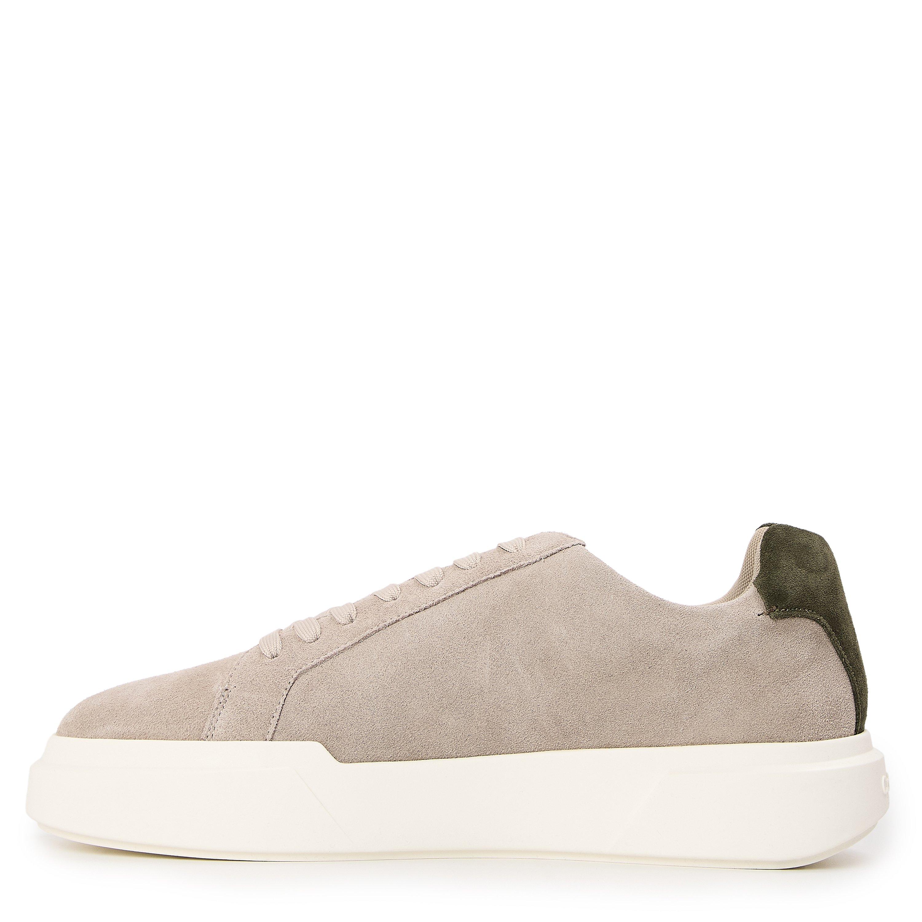 Taupe/Wht/Grn - Calvin Klein - Men's Chunky Cup Low-Top Trainers - 2