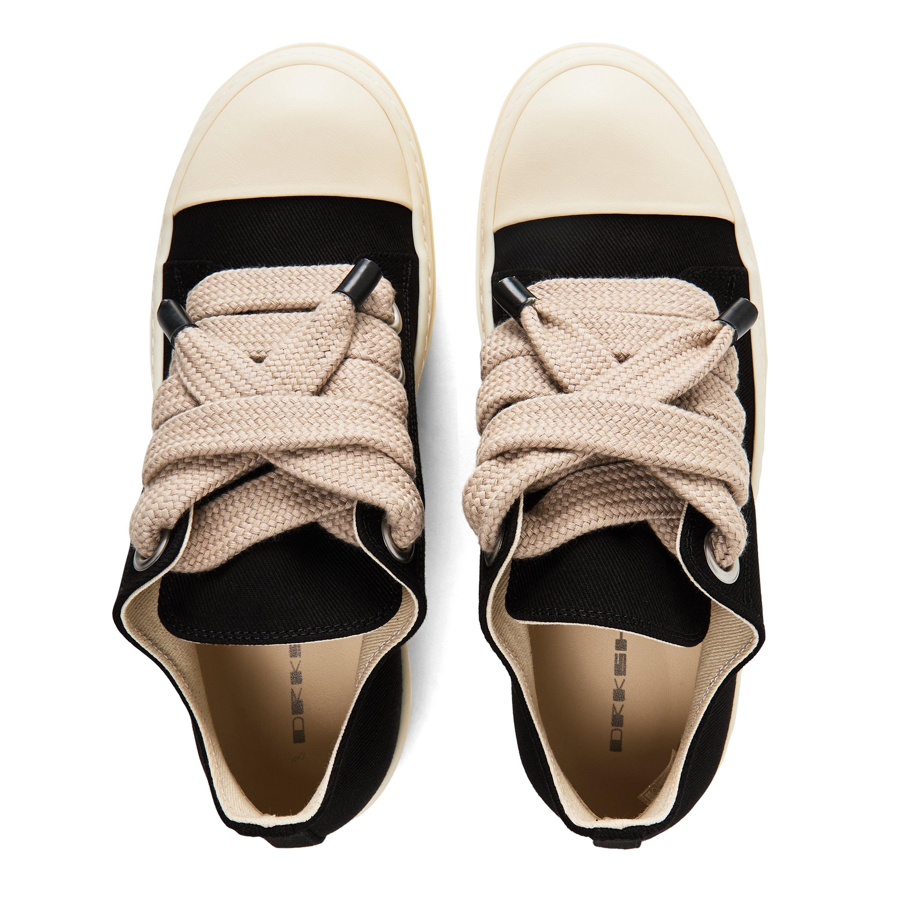 Black/Milk - Rick Owens Drkshdw - Rick DS Jumbo Lace L Sn64 - 4