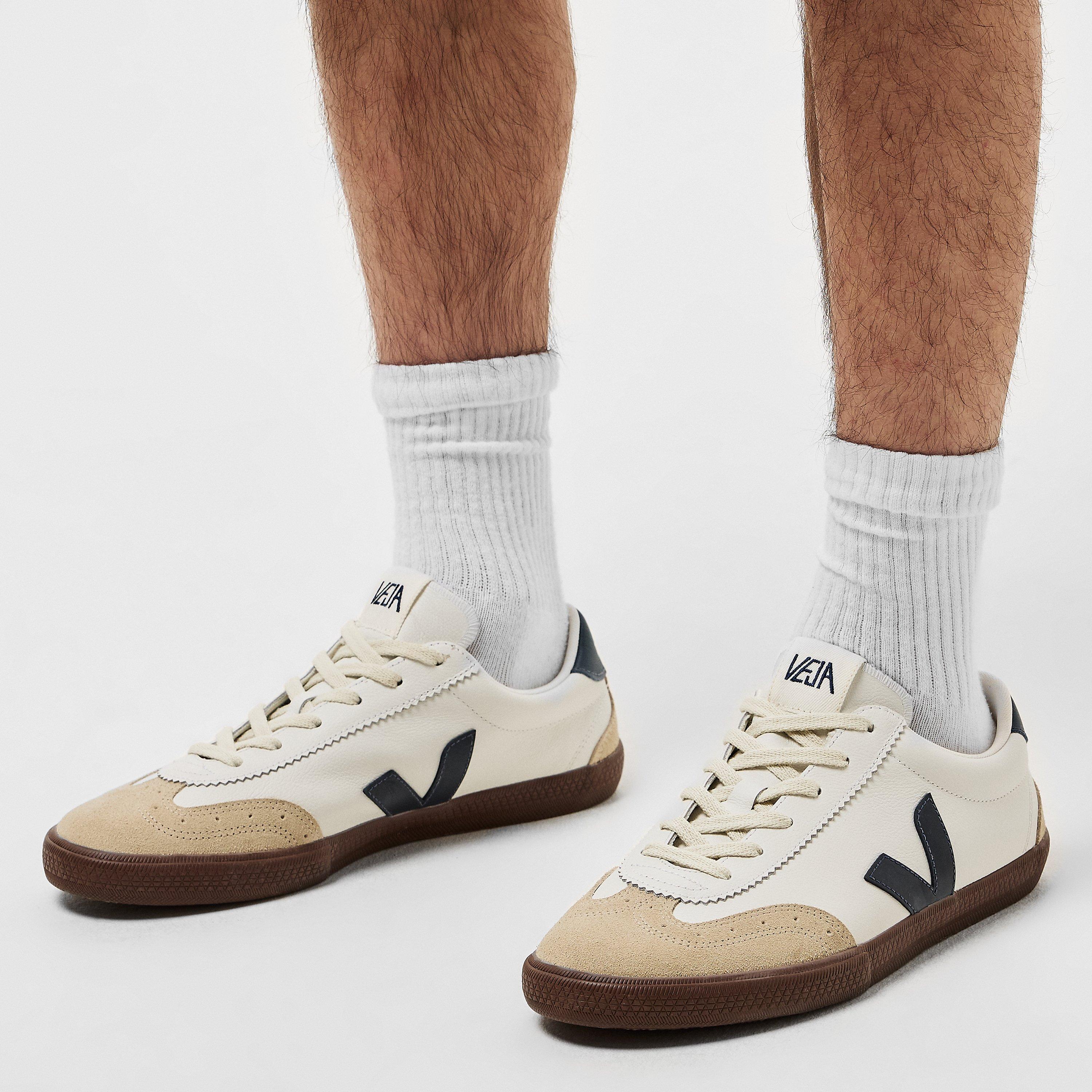 White/Nautical - Veja - Volley Canvas Trainers - 3