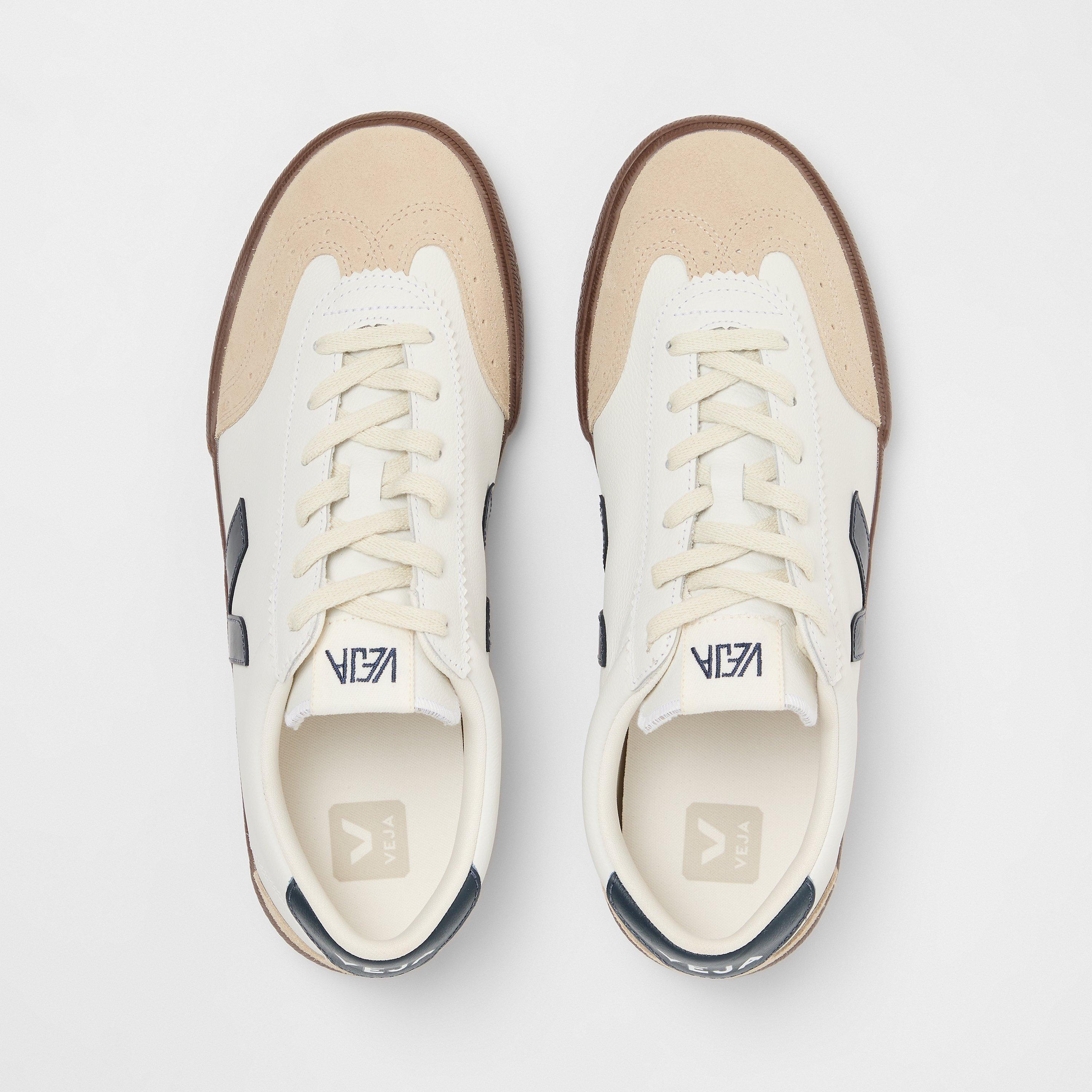 White/Nautical - Veja - Volley Canvas Trainers - 5