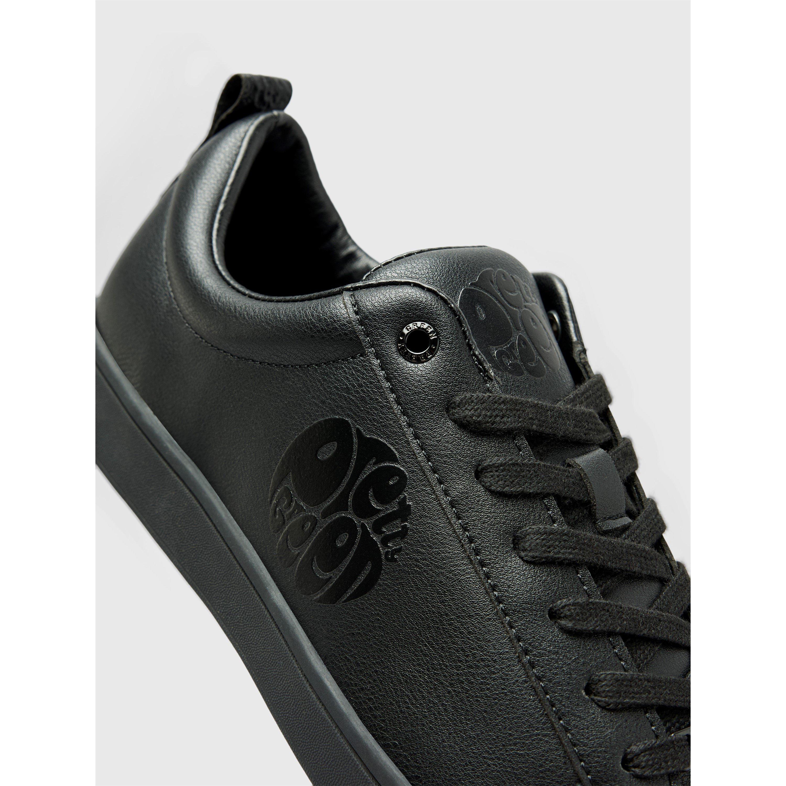 Sort - Pretty Green - Men's Blanco Low-Top Trainers - 3