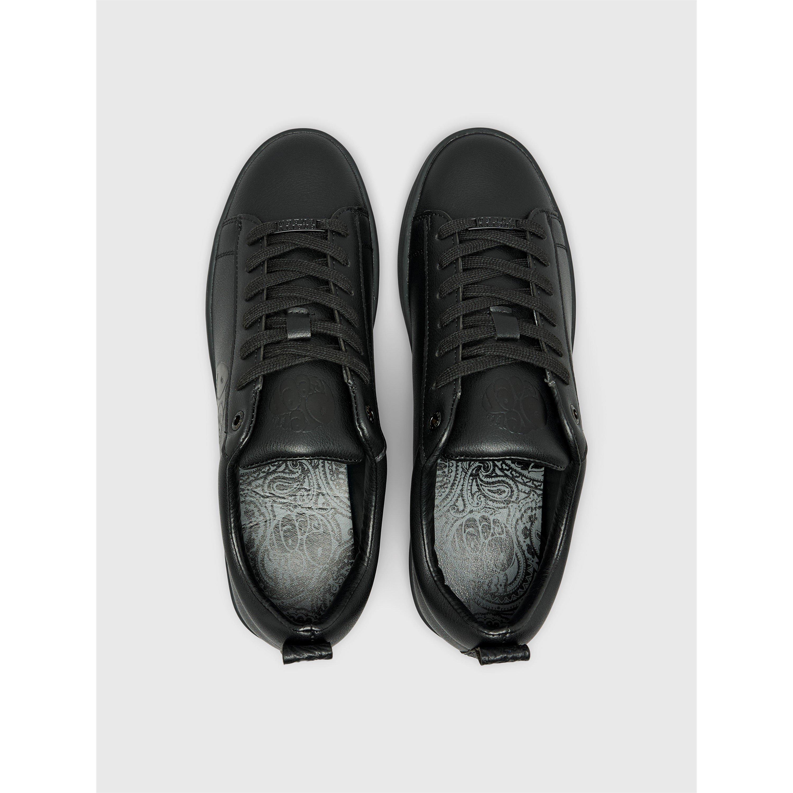 Sort - Pretty Green - Men's Blanco Low-Top Trainers - 4