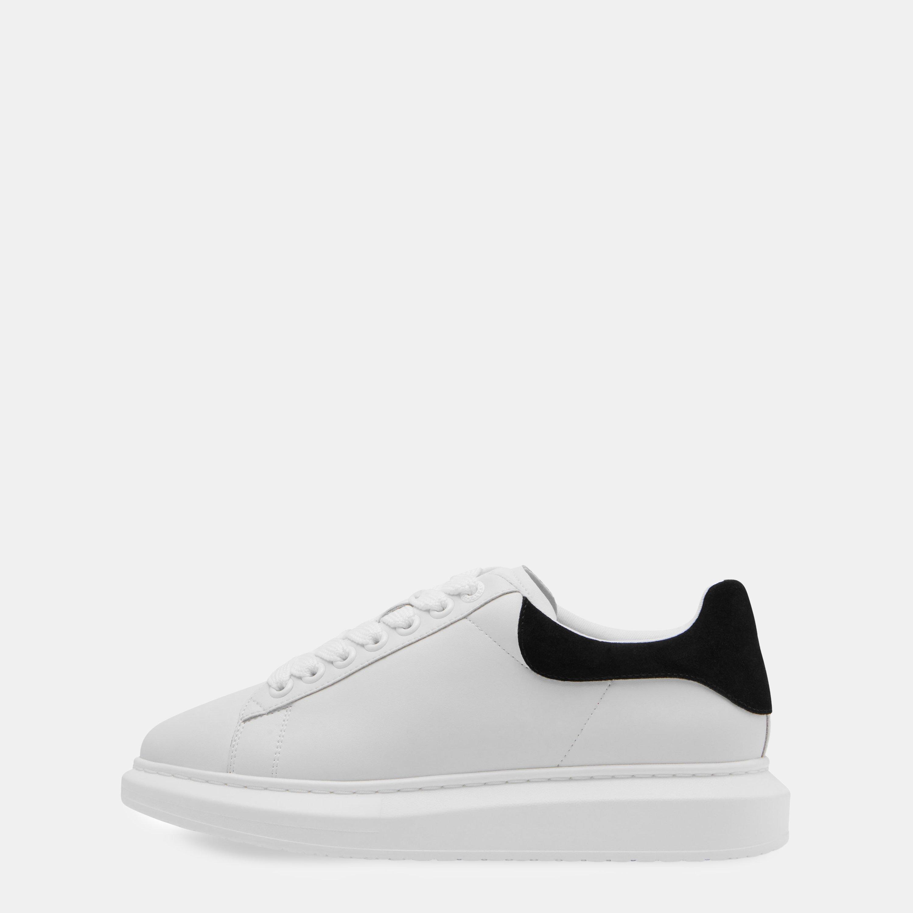 White - Steve Madden - Men's Iccey Court Low-Top Trainers - 2