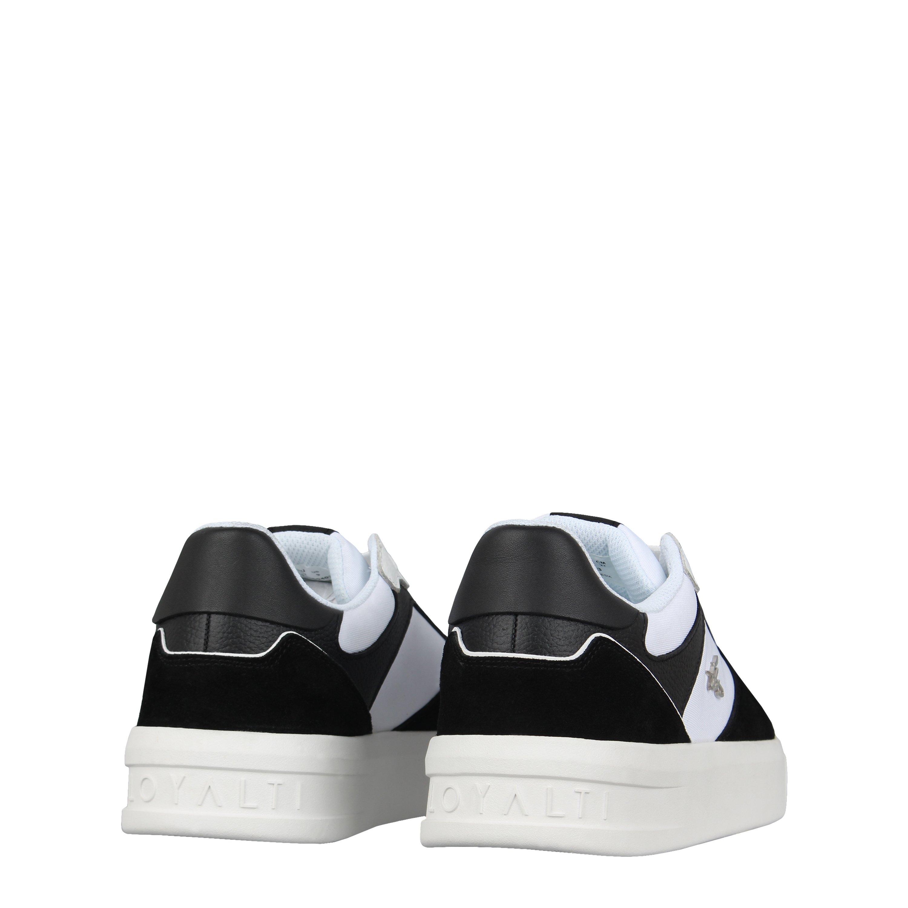 Zwart/Wit - Loyalti - Set Lace Up Sneakers - 4