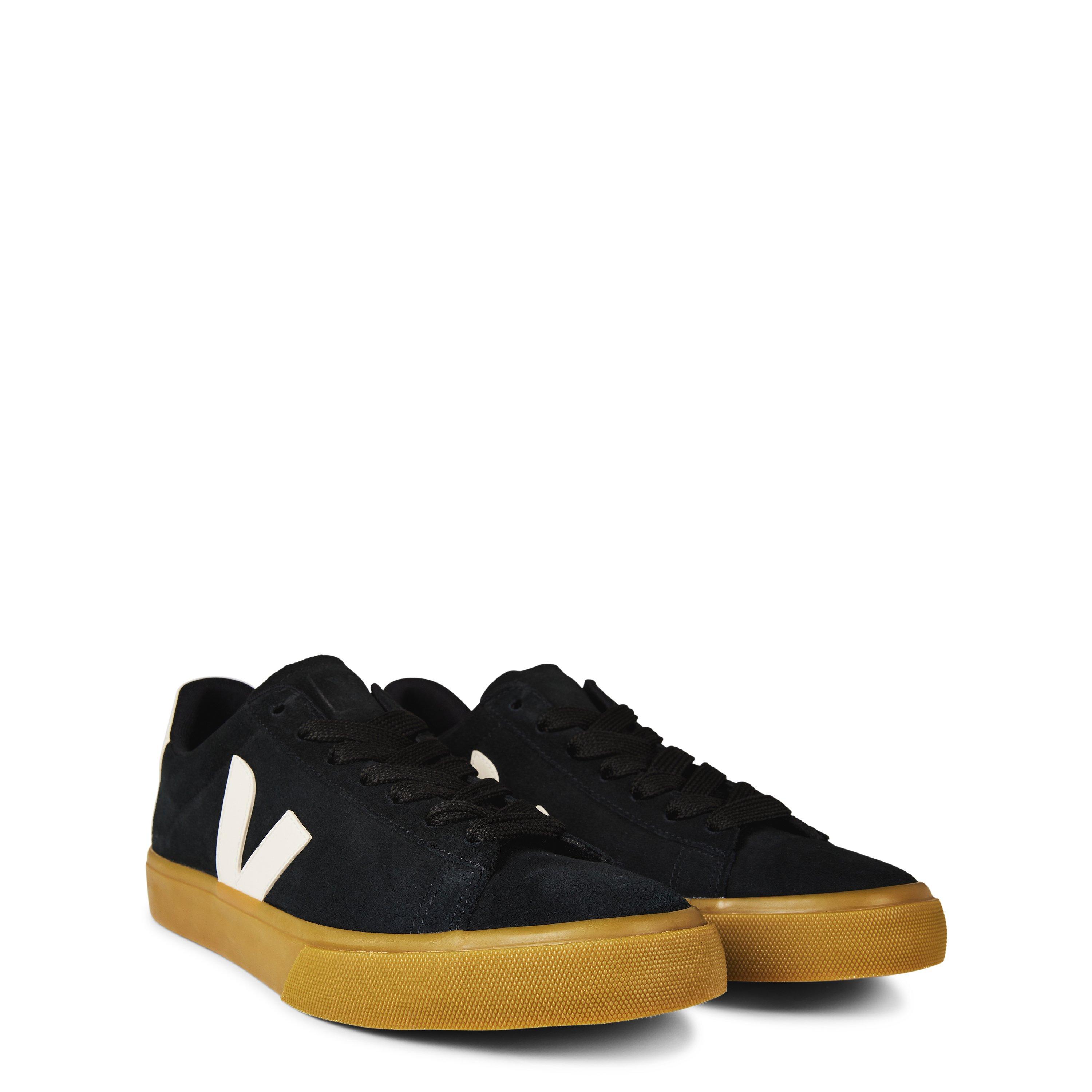Black Pierre - Veja - Men's Campo Bold Low-Top Trainers - 3
