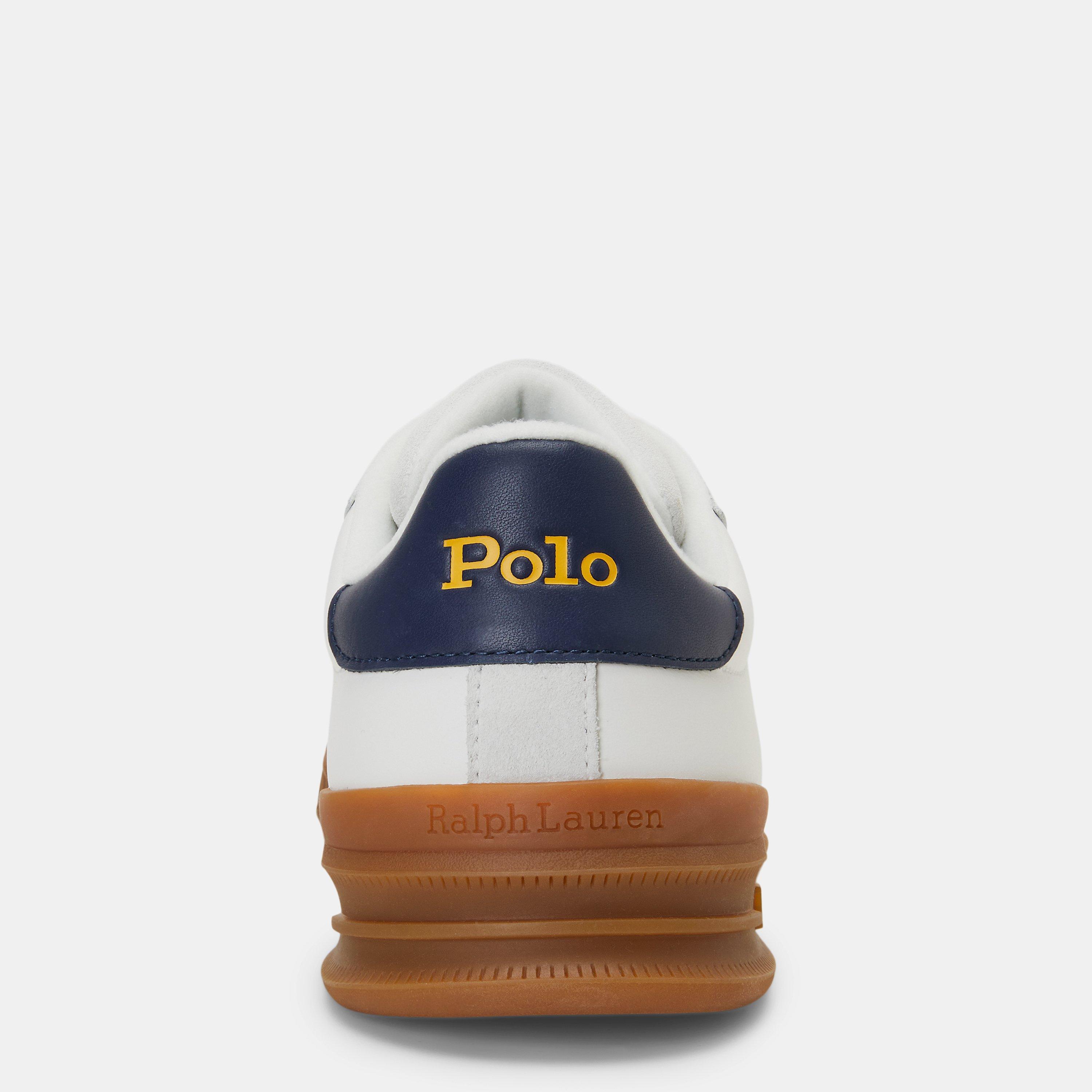 Deck Wht/Navy - Polo Ralph Lauren - Heritage Court II Low Trainers - 5