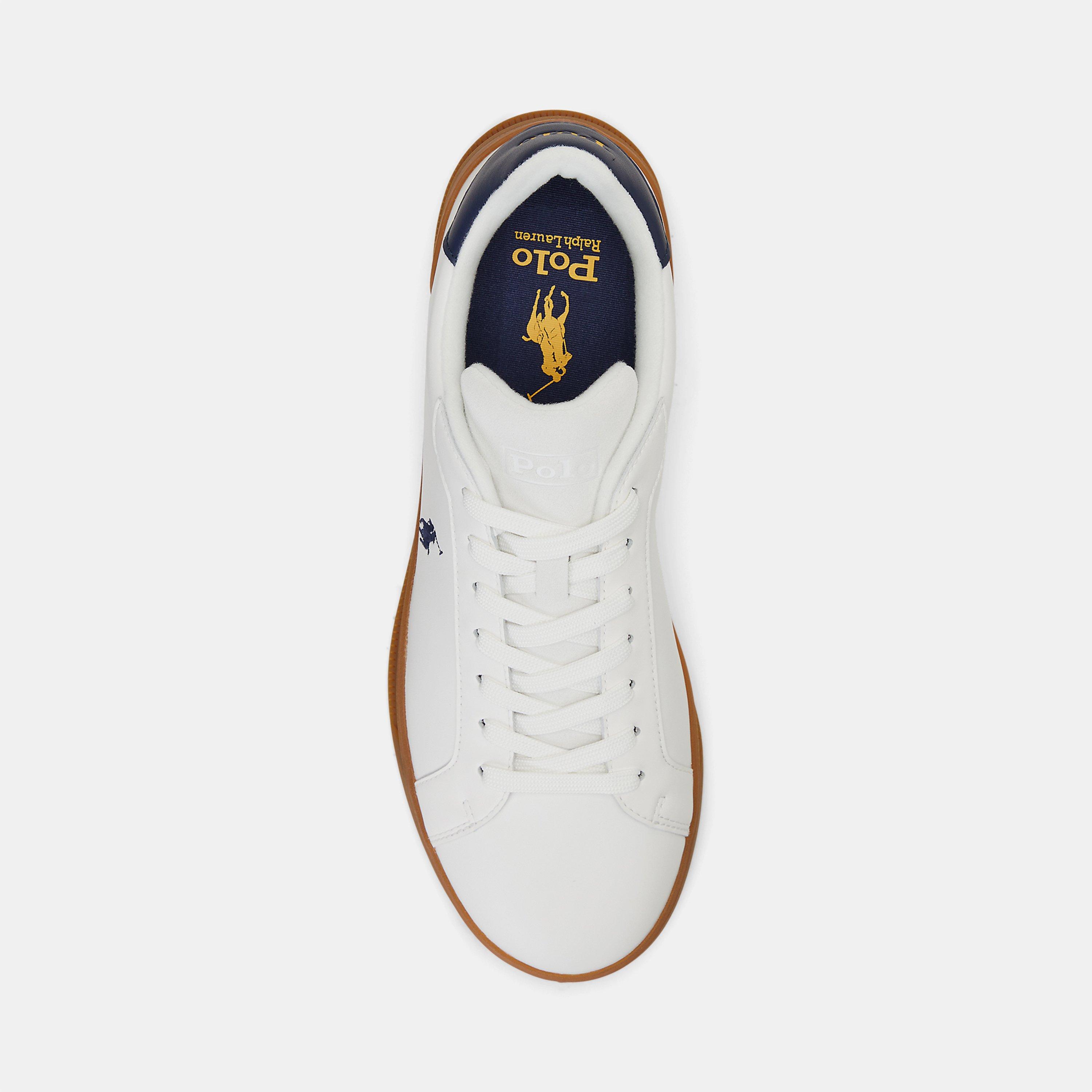 Deck Wht/Navy - Polo Ralph Lauren - Heritage Court II Low Trainers - 6