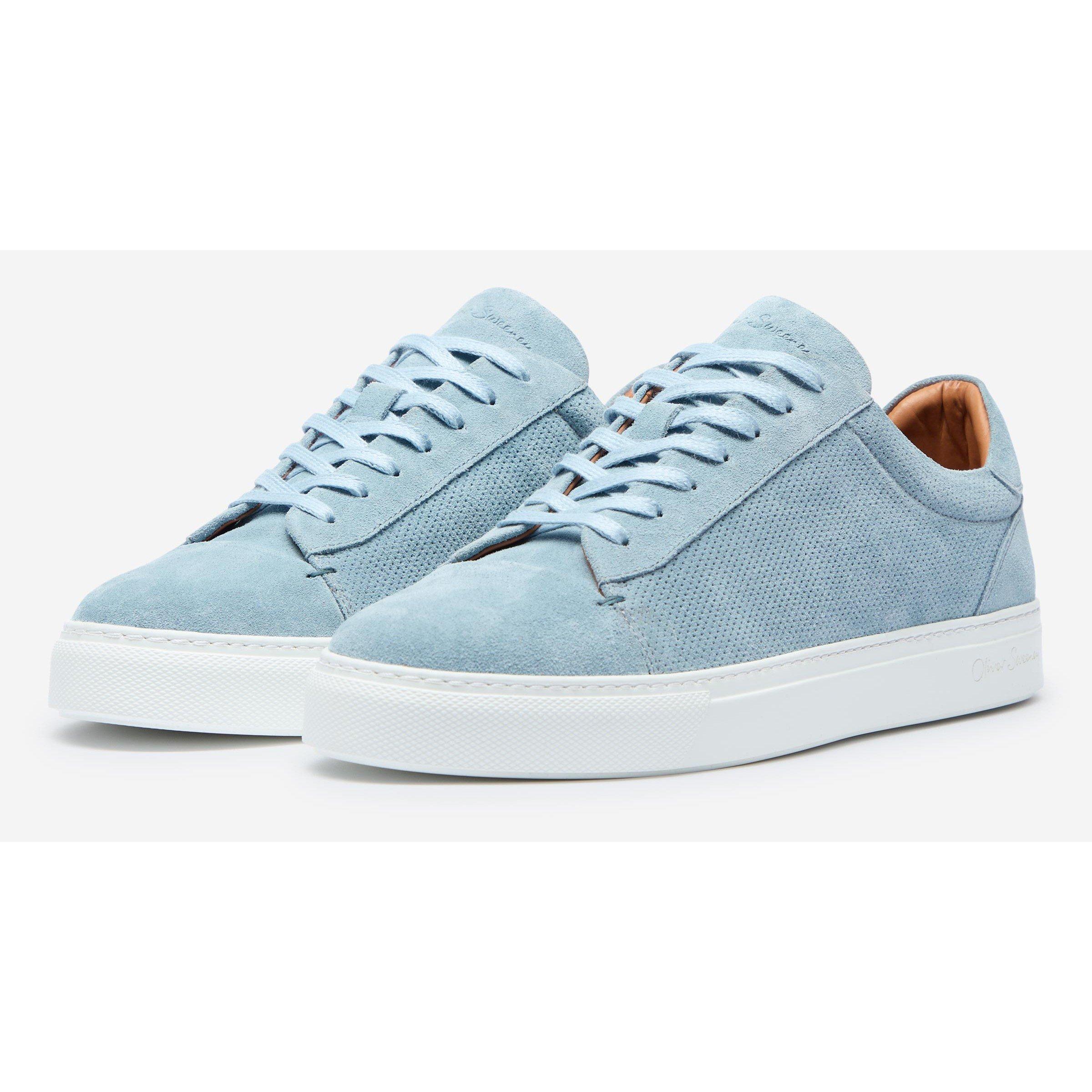 Blue - Oliver Sweeney - Men's Almada Low-Top Trainers - 3