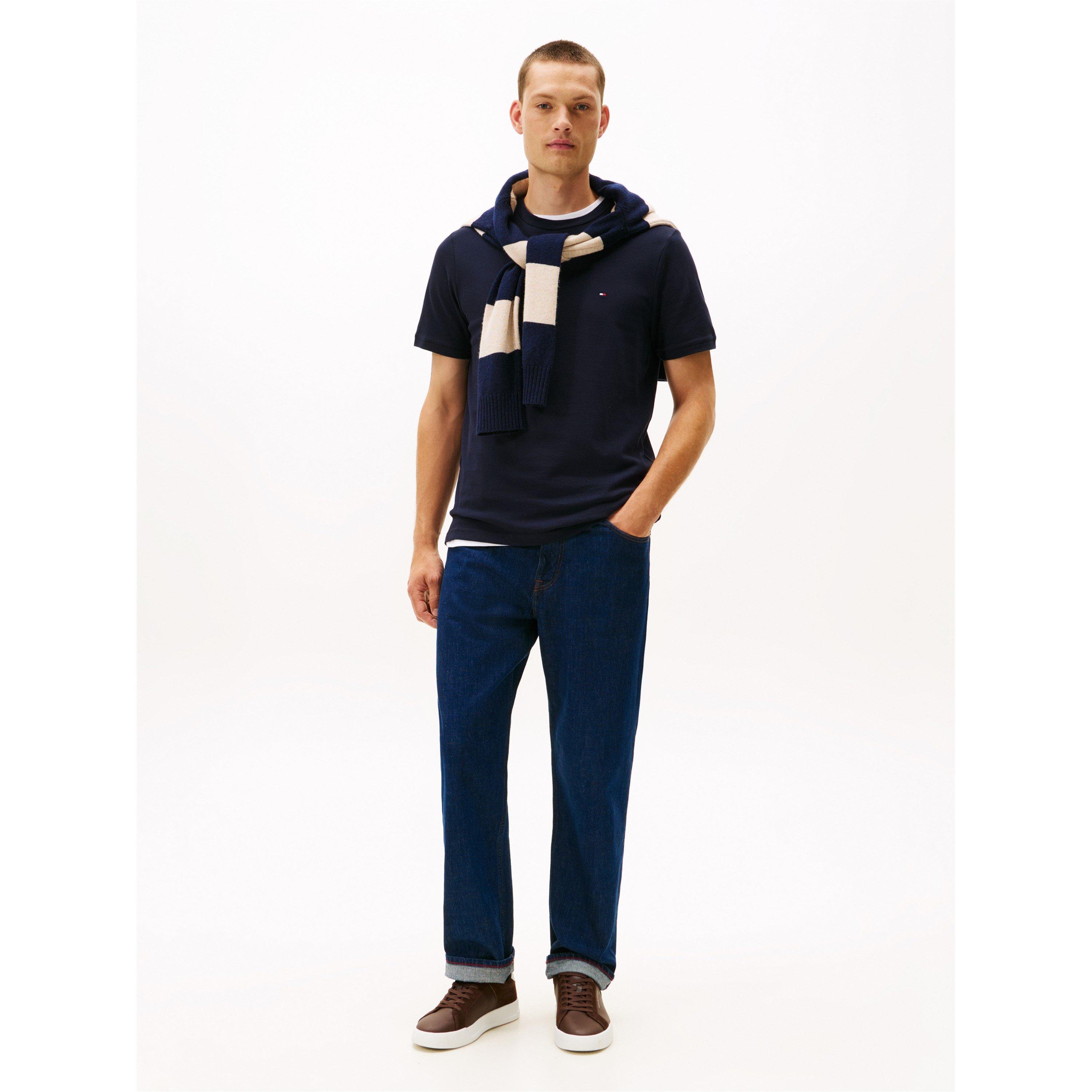 Cocoa/ Grey - Tommy Hilfiger - Men's Court Nubuck Low-Top Trainers - 2