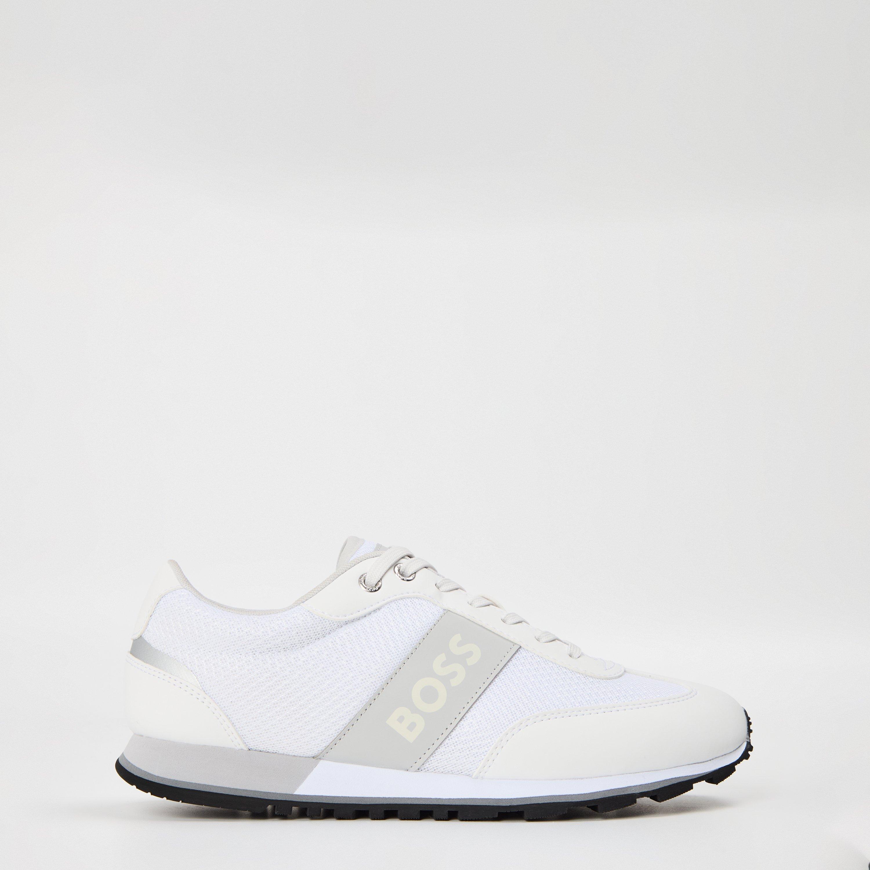 White - Boss - Men's Parkour Low Trainers - 1