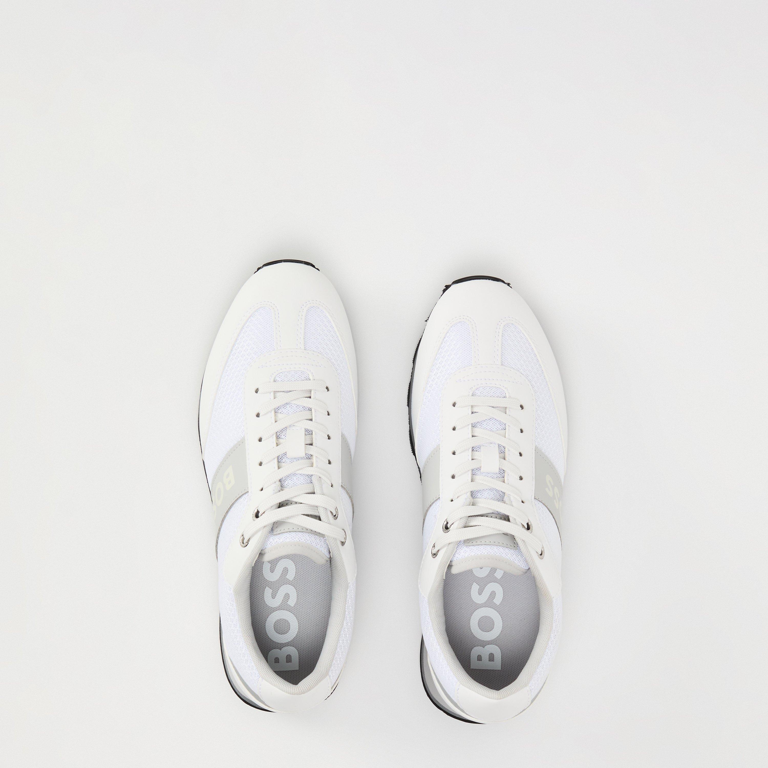White - Boss - Men's Parkour Low Trainers - 4