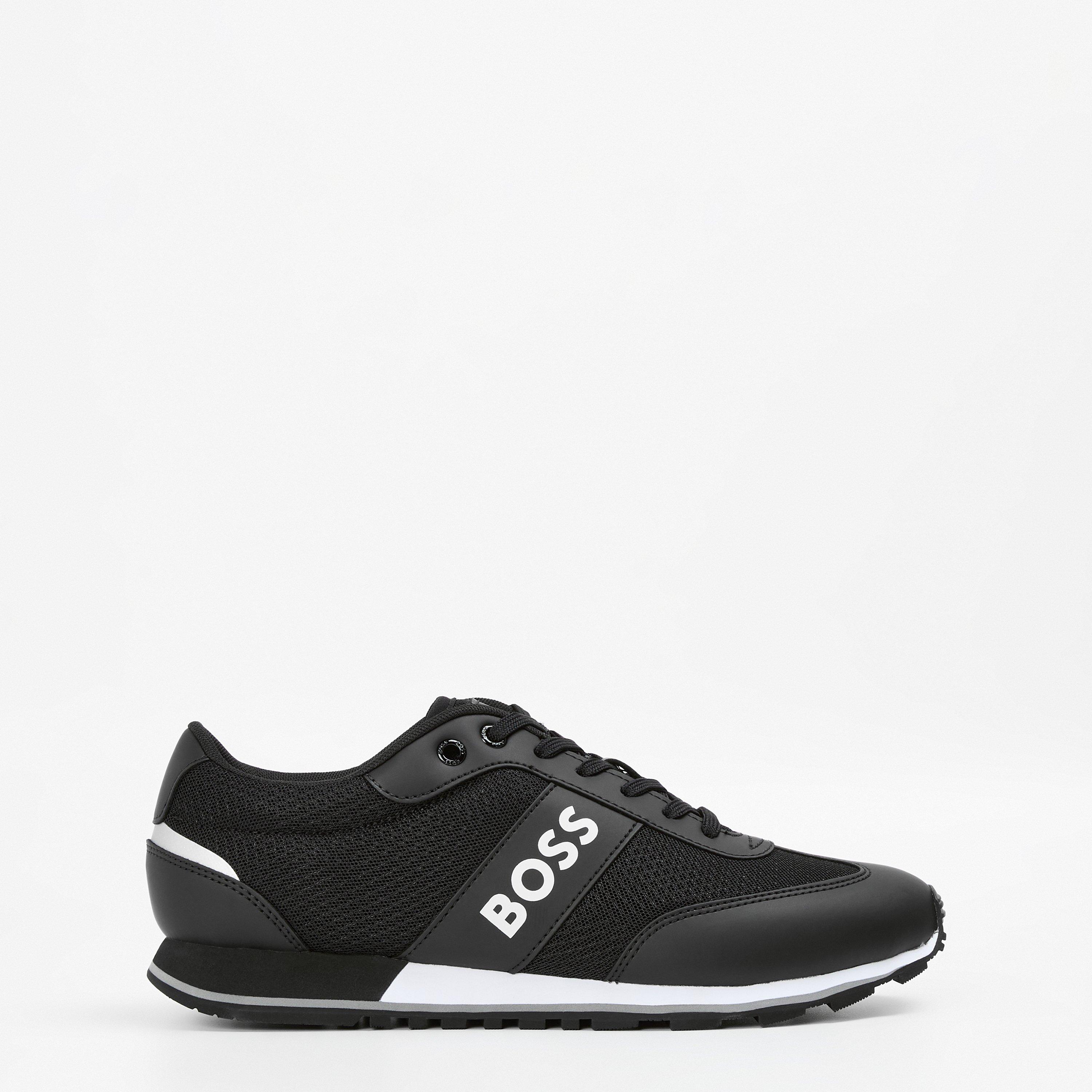 Black - Boss - Men's Parkour Low Trainers - 1