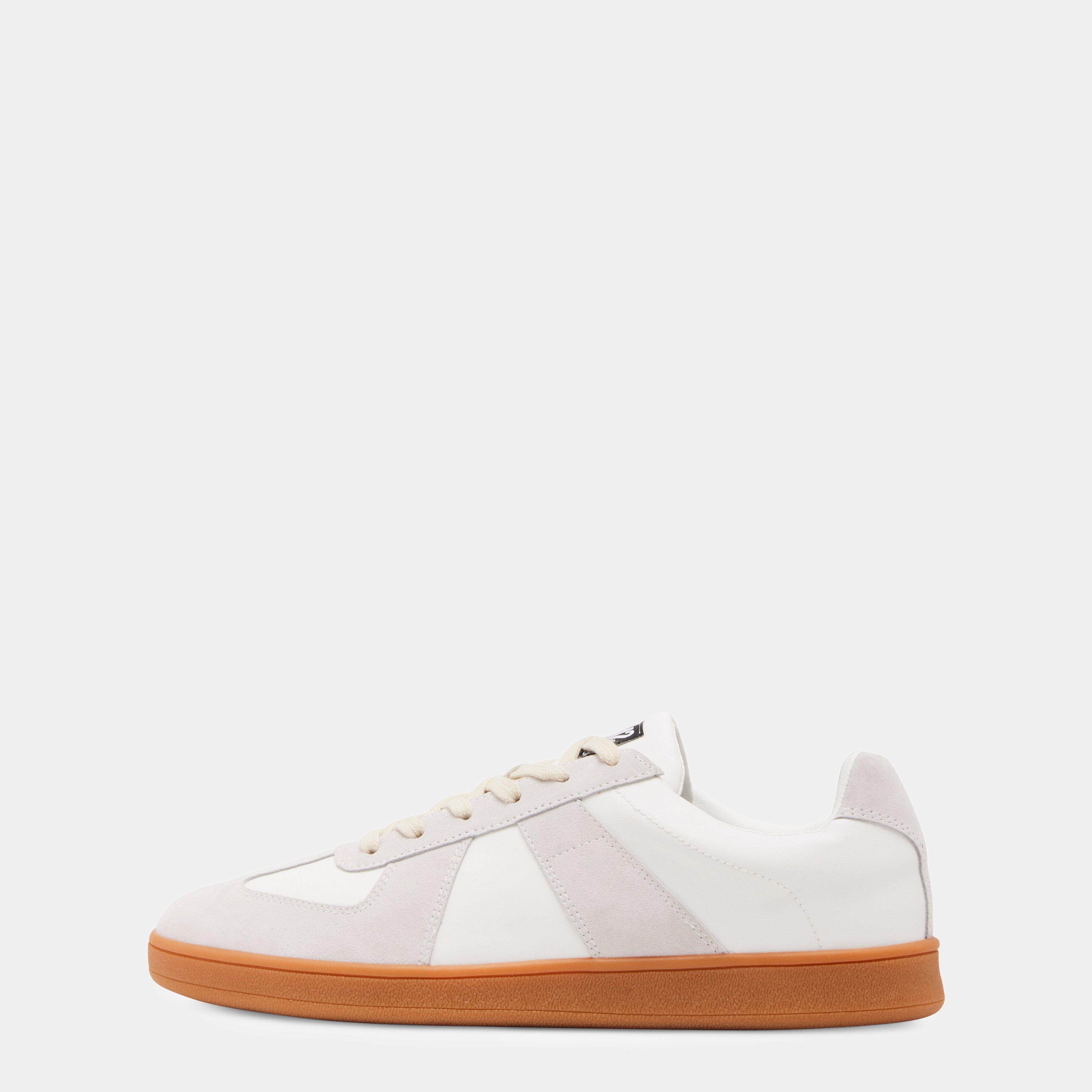 White - Steve Madden - Men's Waltor Court Low-Top Trainers - 2