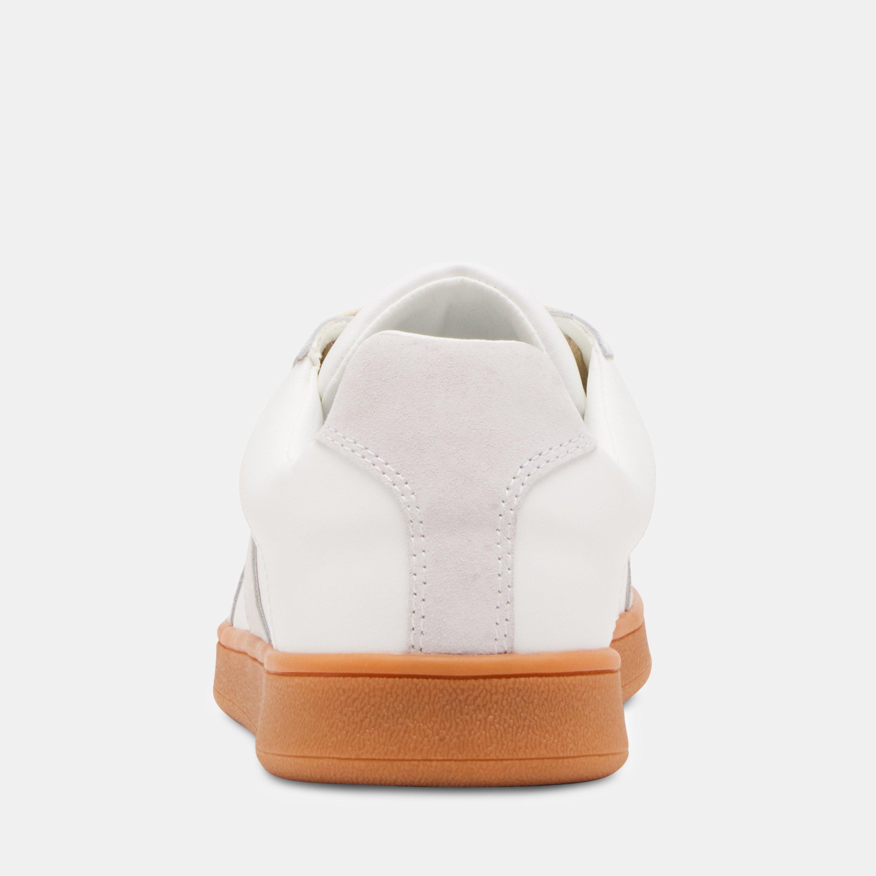 White - Steve Madden - Men's Waltor Court Low-Top Trainers - 4