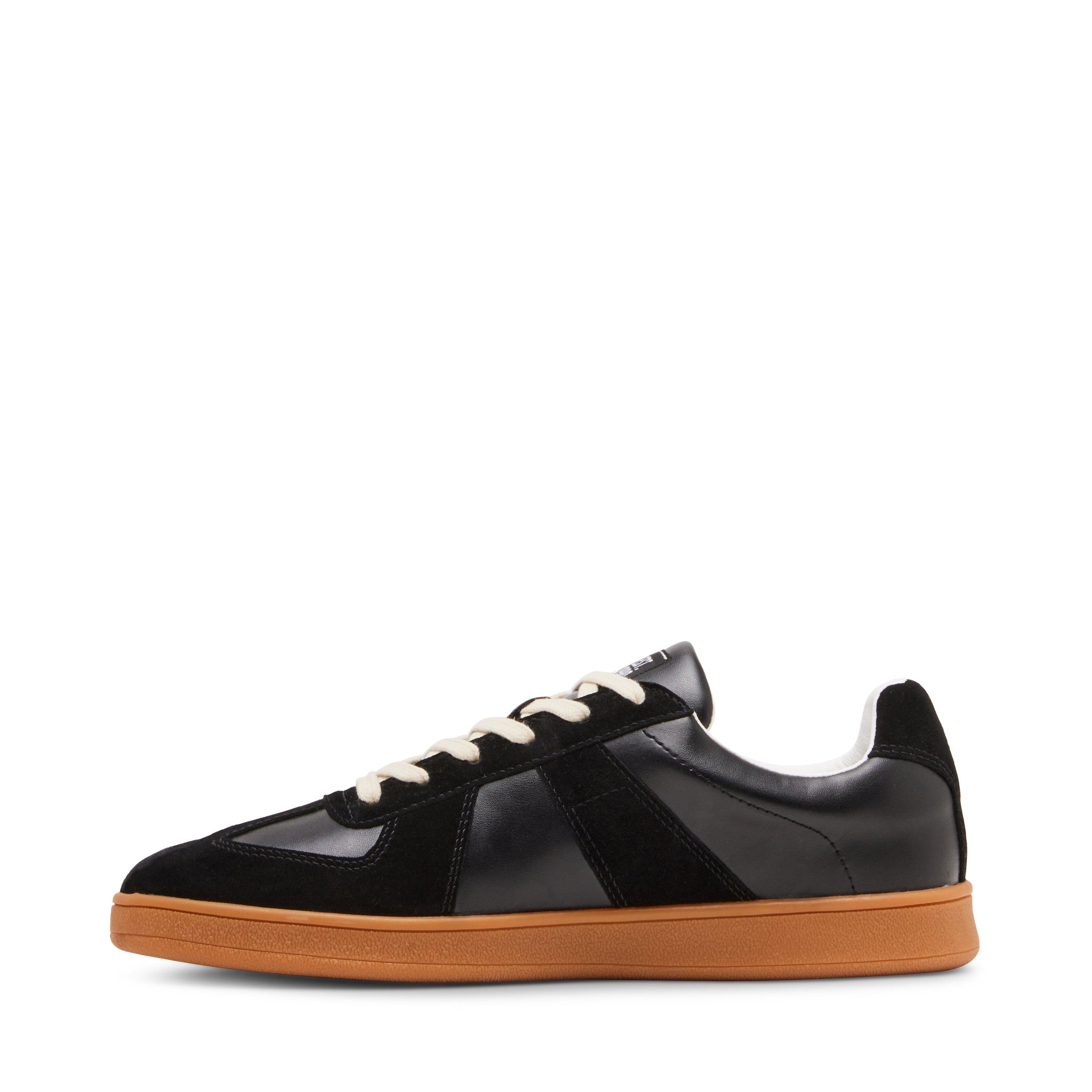 Black - Steve Madden - Men's Waltor Court Low-Top Trainers - 4