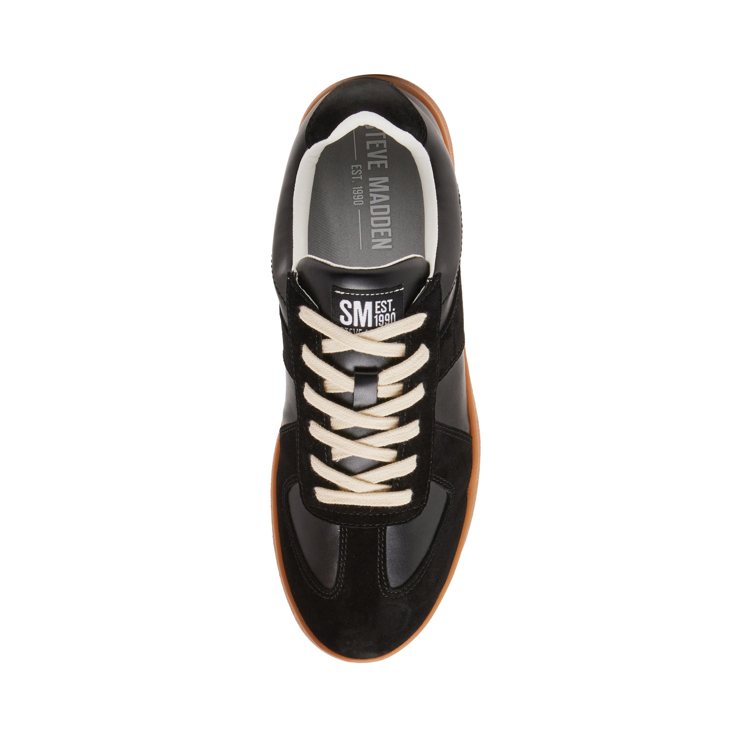 Black - Steve Madden - Men's Waltor Court Low-Top Trainers - 7