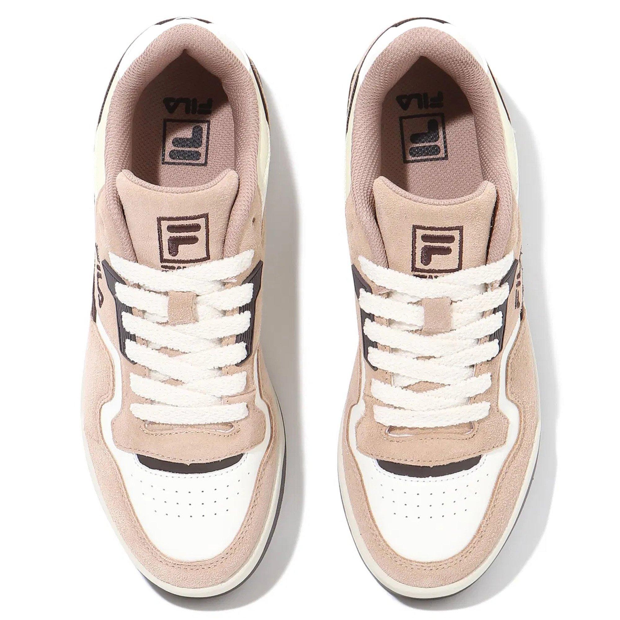 Wht/Brown/Brown - Fila - Targa 88/22 LX Adults Shoes - 4