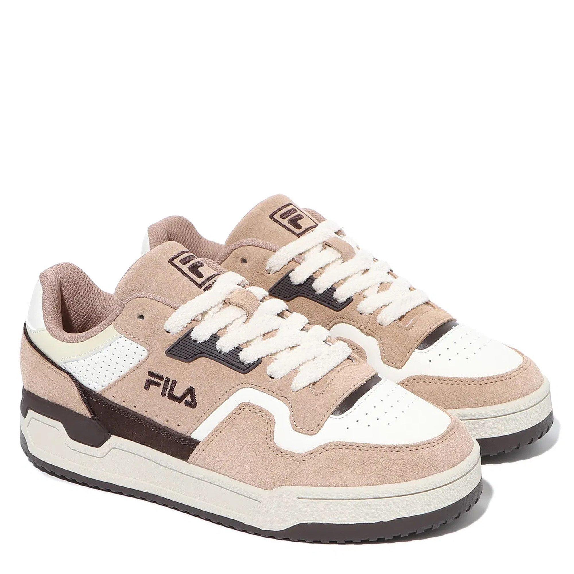 Wht/Brown/Brown - Fila - Targa 88/22 LX Adults Shoes - 5